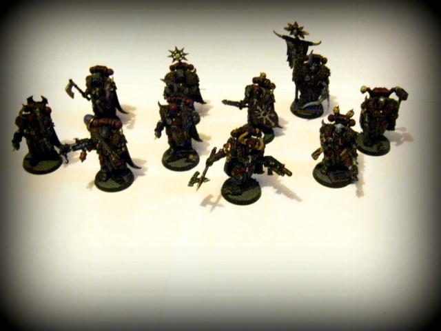 Aspiring Champion, Chaos Space Marines, Chaos Warrior, Icon, Khornate, Khorne, Word Bearers