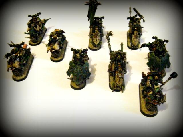 Aspiring Champion, Bike, Black Mace, Chaos Lord, Chaos Space Marines, Icon, Nurgle, Sorcerer