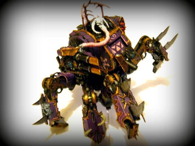 Daemon Engine, Havoc Launcher, Slaanesh, Twin-linked Lascannon