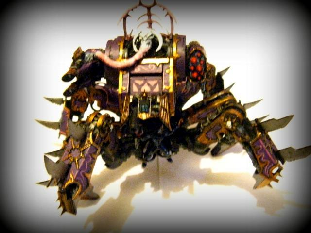 Daemon Engine, Havoc Launcher, Slaanesh, Twin-linked Lascannon