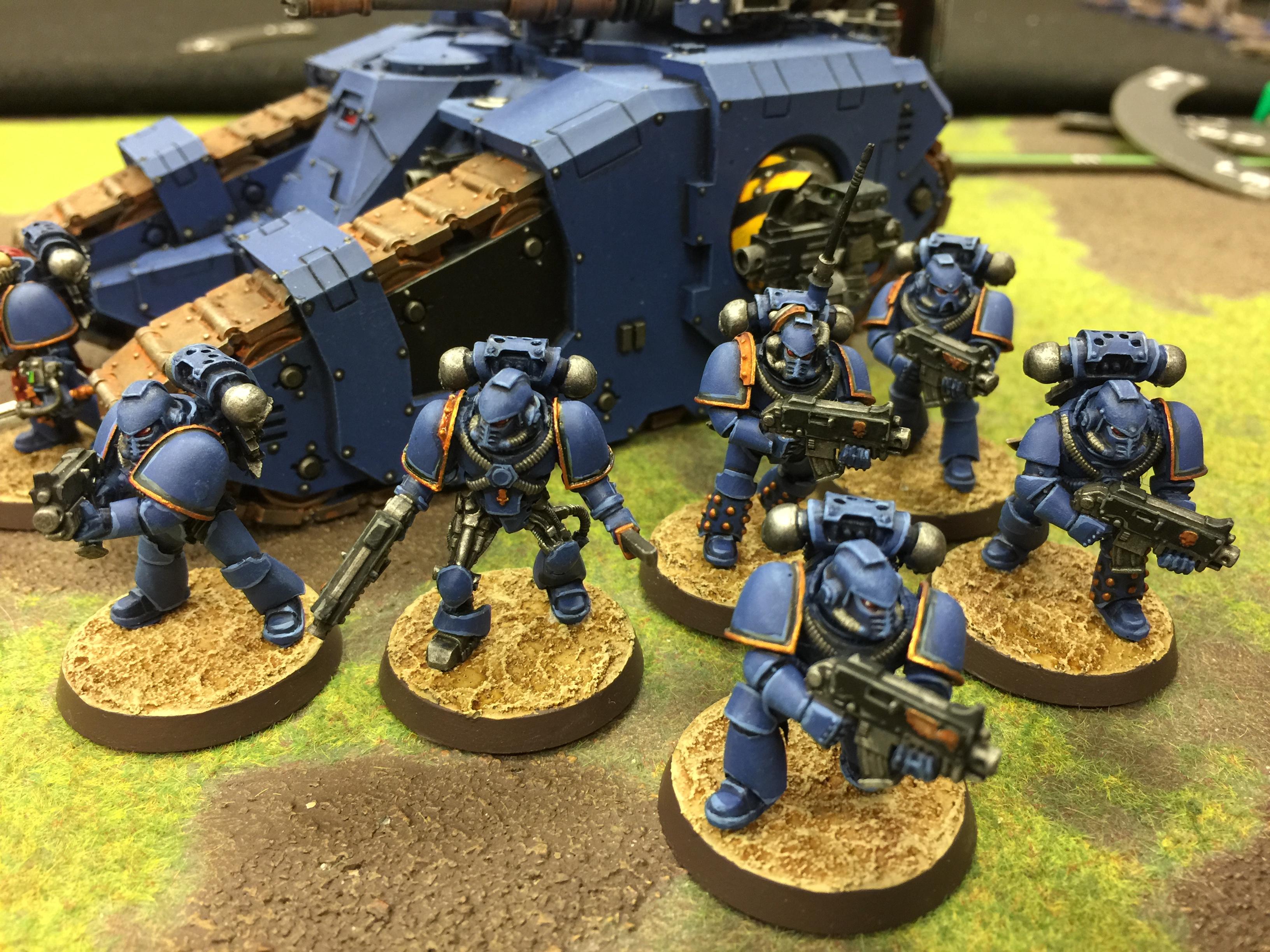 Mk Iv, Ultramarines, Partial tactical Squad
