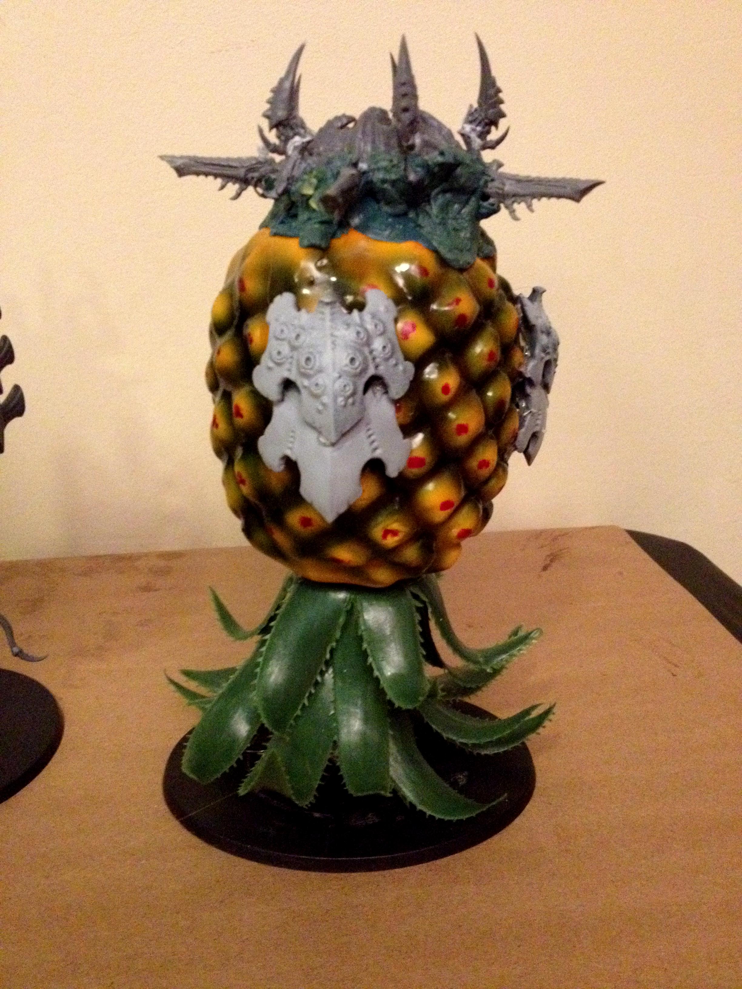 Pineapple ready to paint