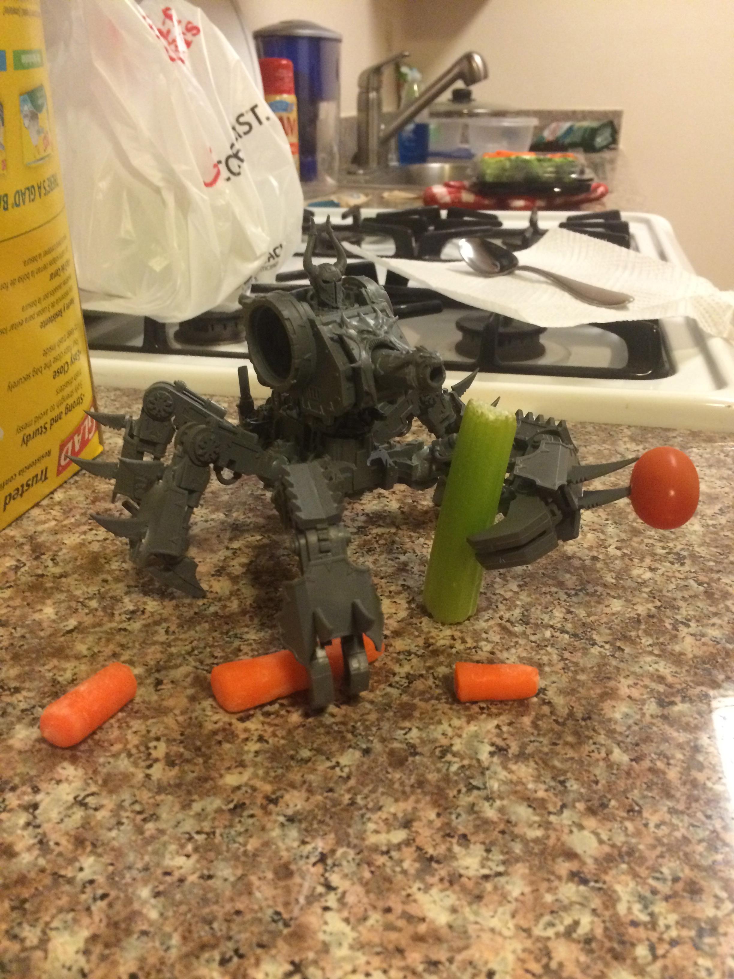 Chaos, Defiler, Humor, Work In Progress