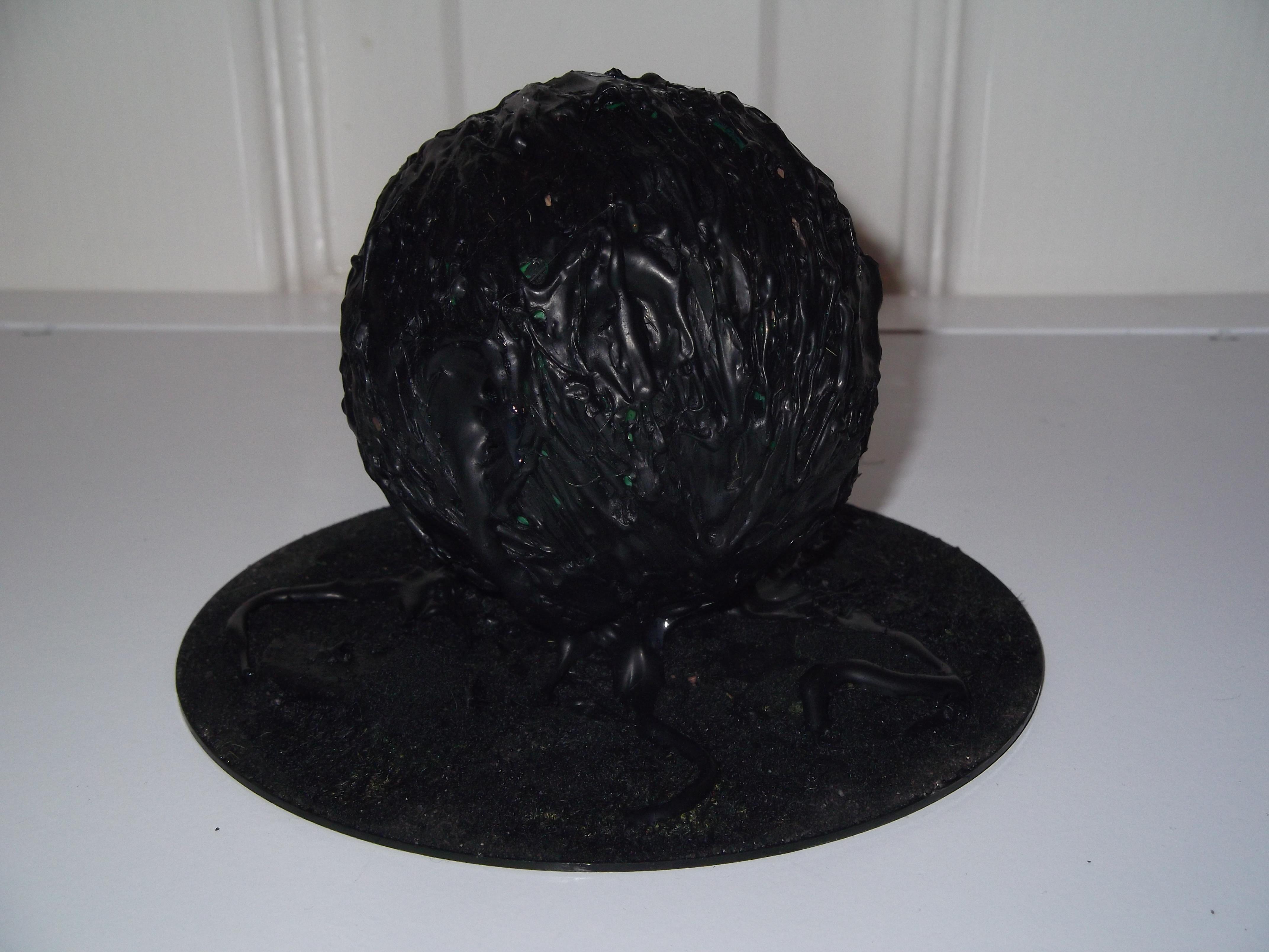 Alien Pods, Conversion, Mycetic Spores, Scratch Build, Sculpting, Terrain, Tyranids, Undercoated, Warhammer 40,000, Warhammer Fantasy