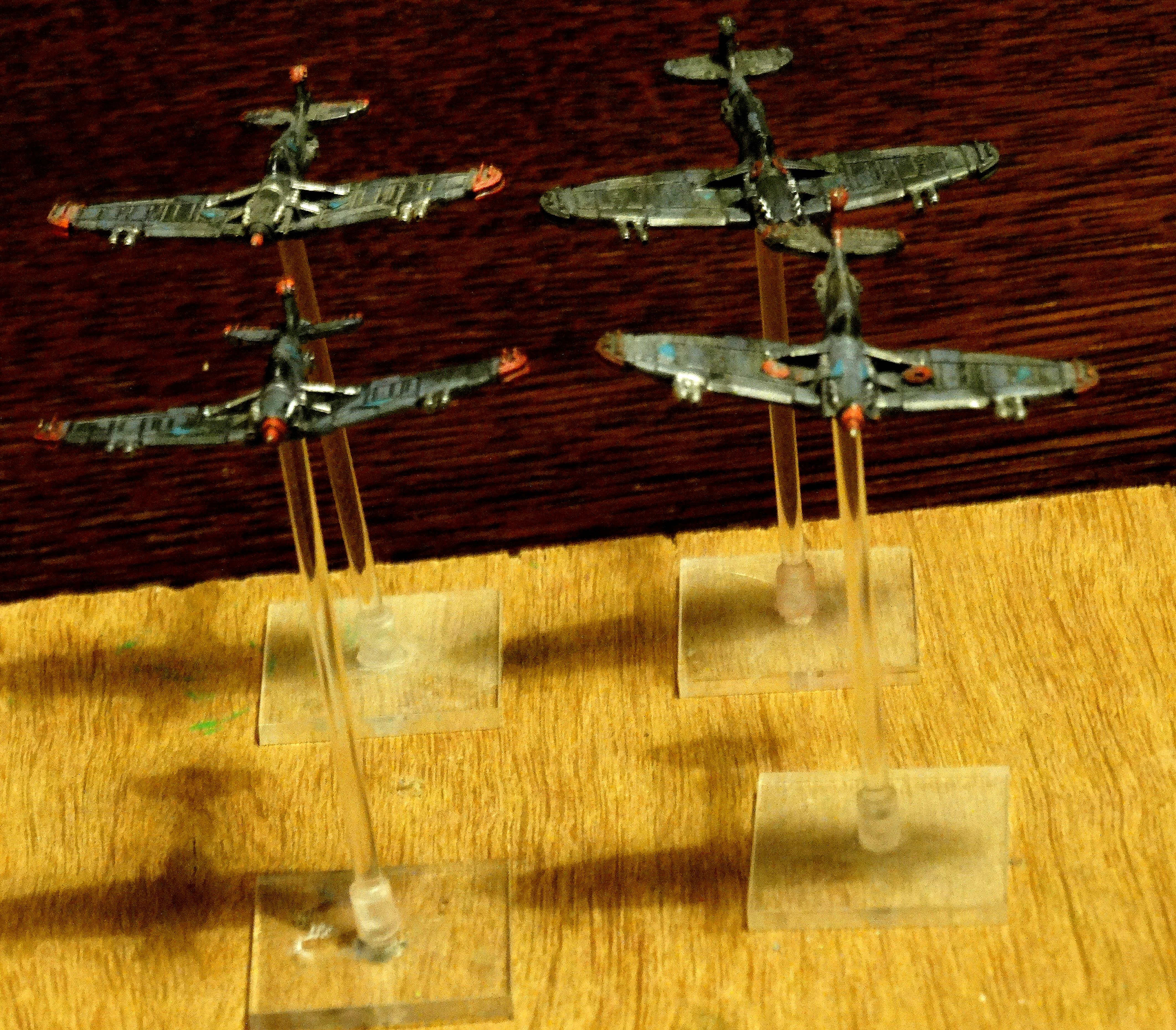 6mm, Epic, Imperium, 3rd Flight Red Squadron 532nd Naval Air Wing (Strike)