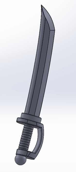 3d Printing, Cad, Design, Solidworks, Sword