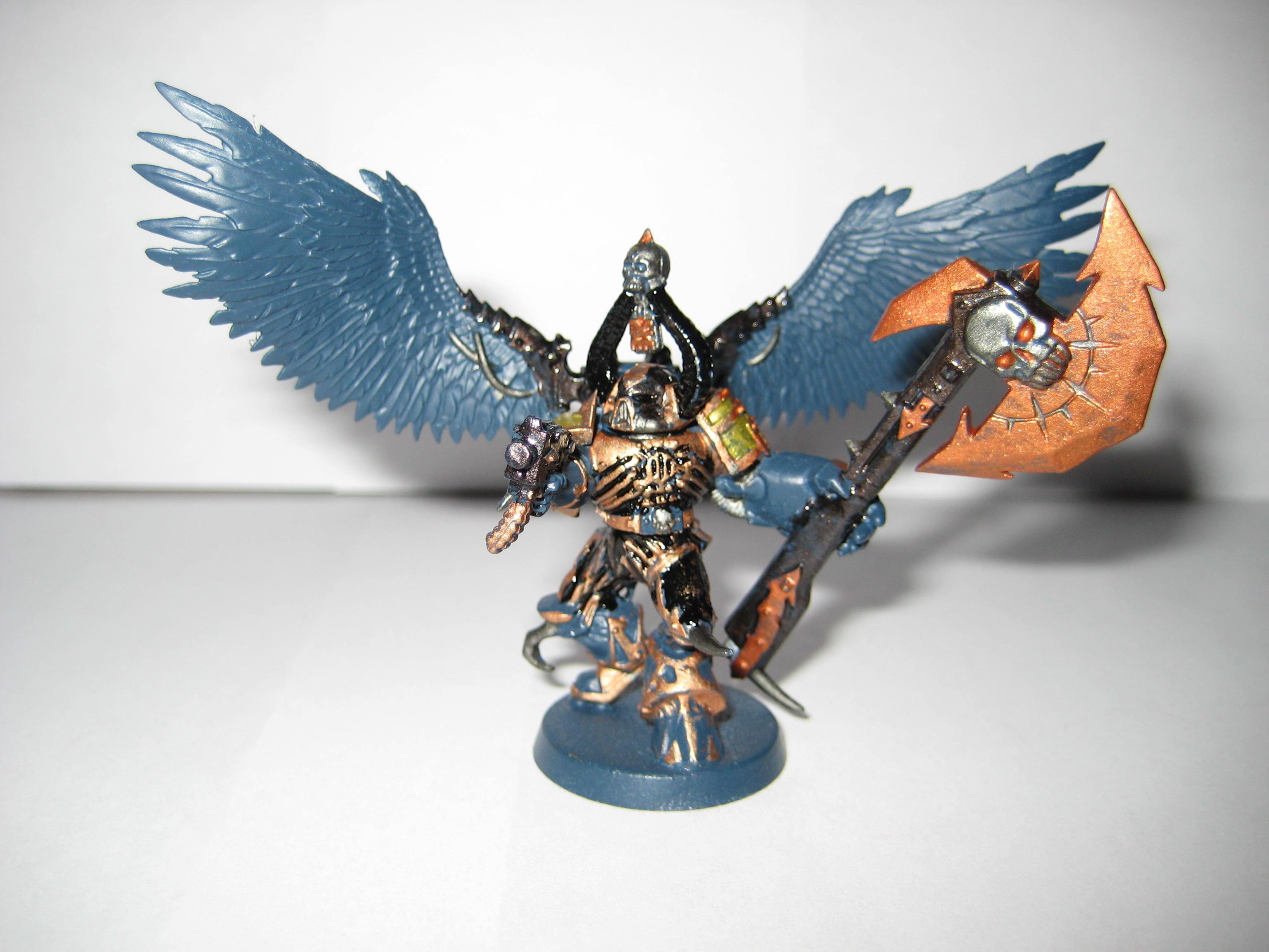 Axe, Chaos Lord, Chaos Lord w/Axe of Blind Fury and wings