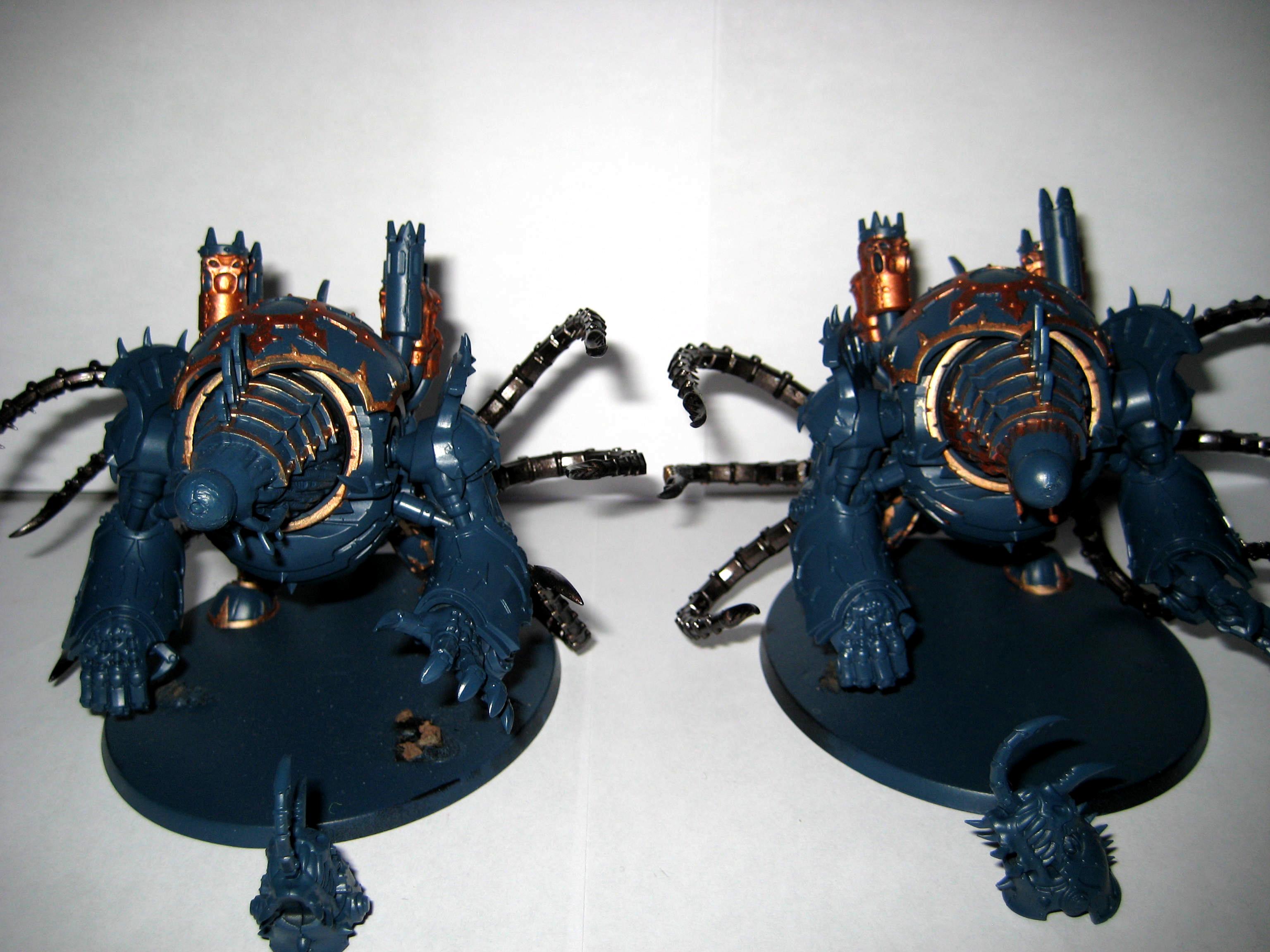Progress on the Maulerfiends (front)