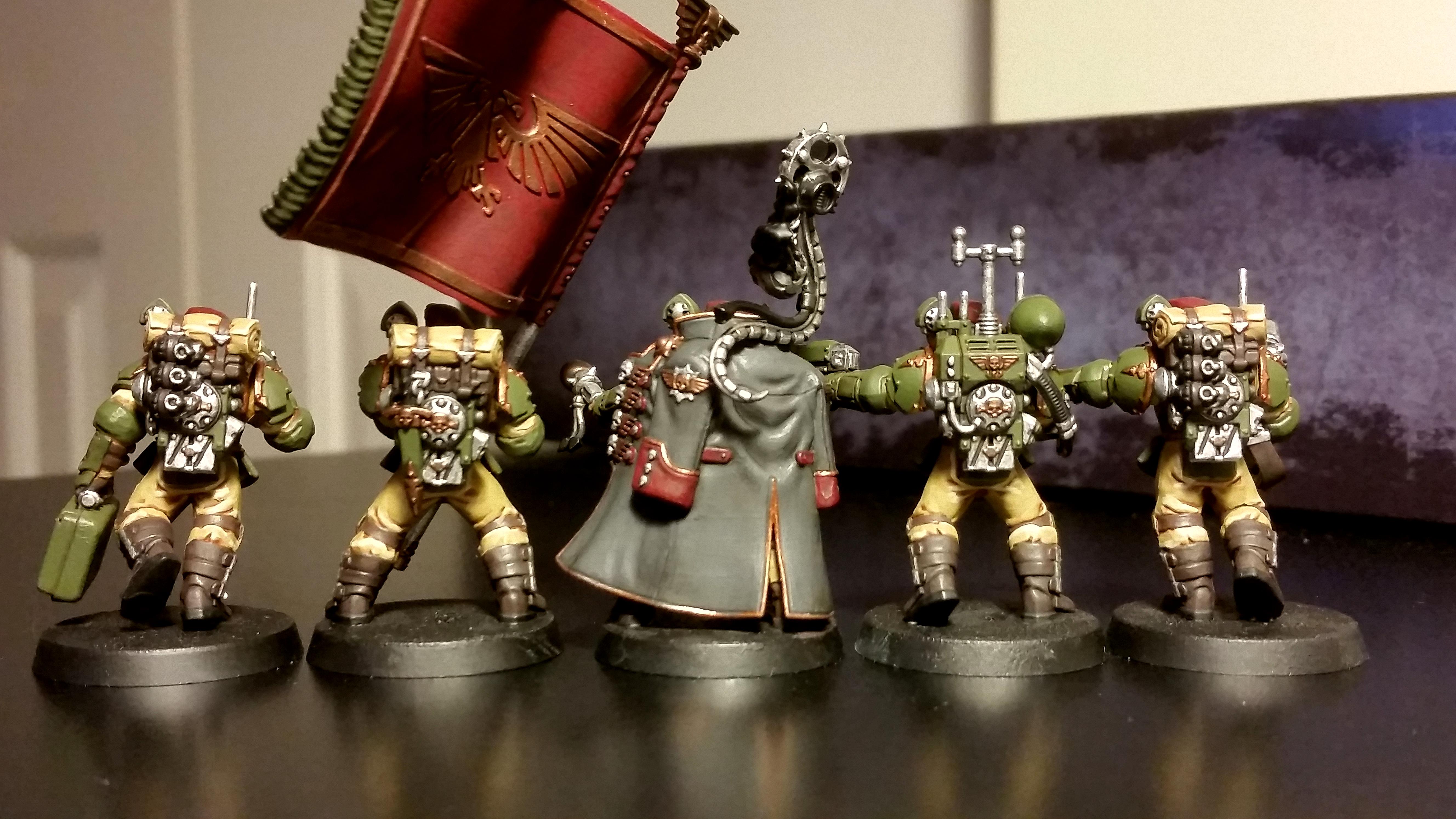 Astra Militarum, Imperial Guard, Kasrkin, Militarum Tempestus, Scions