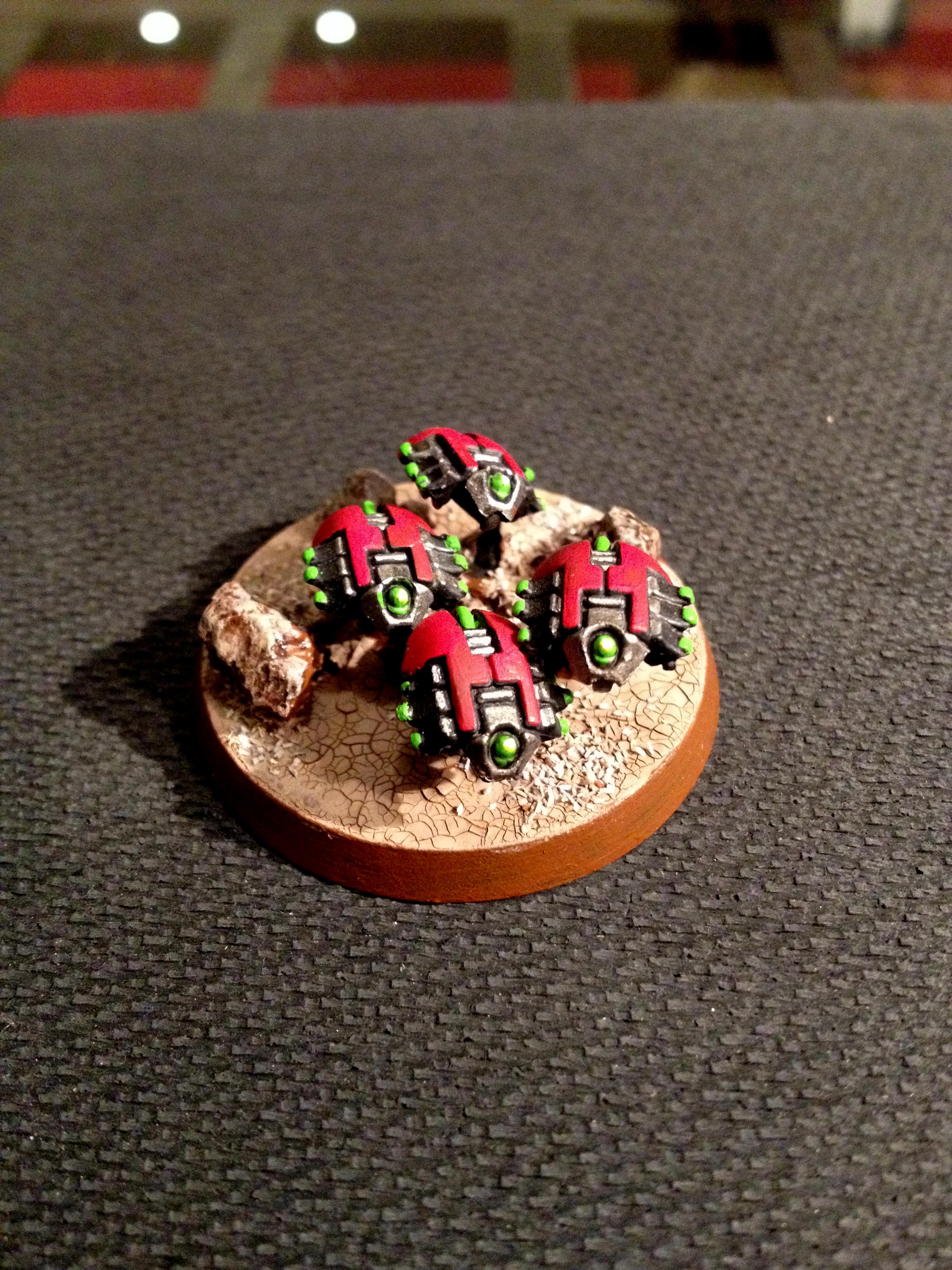 Canoptek, Necrons, Red, Scarabs