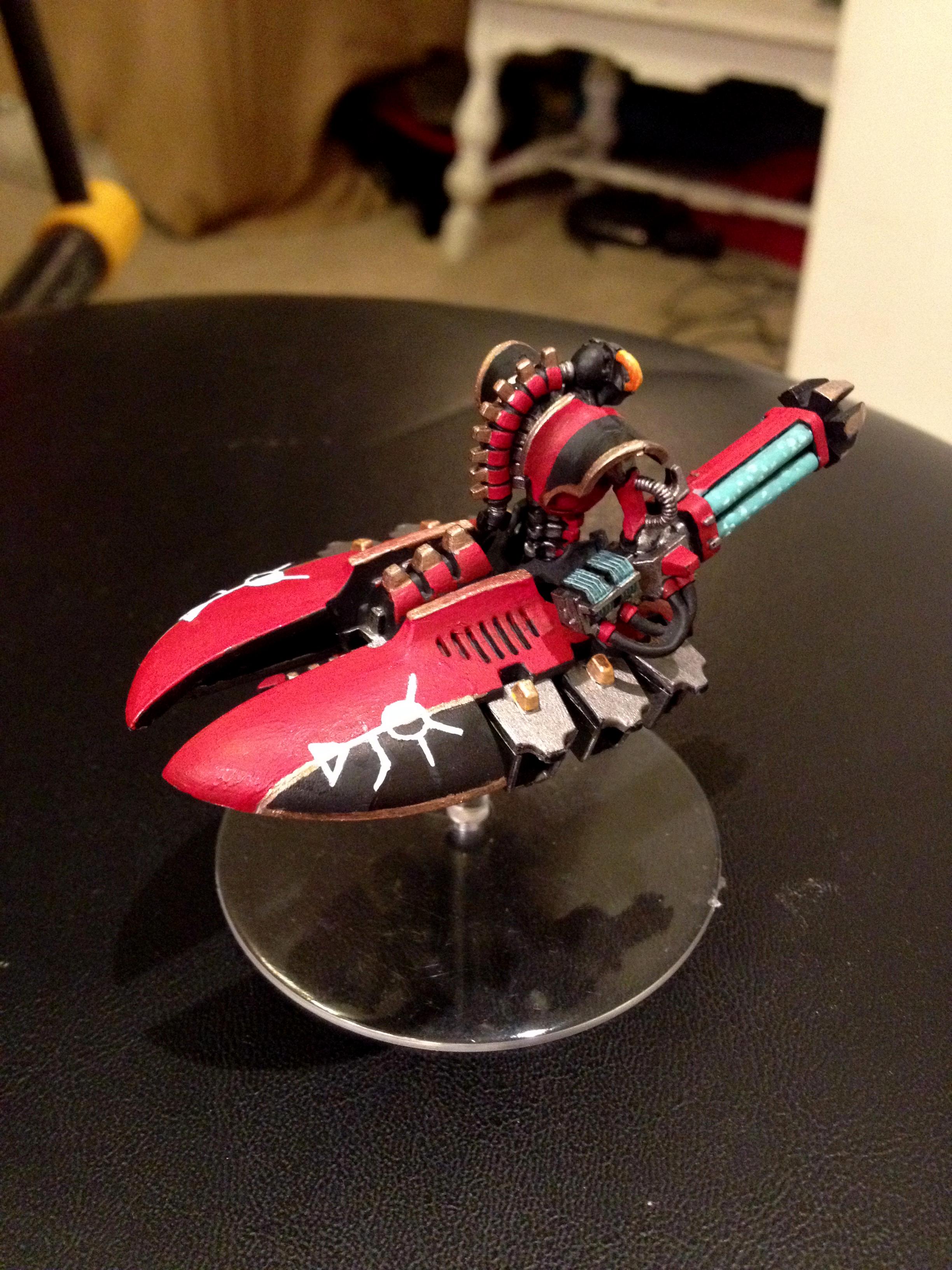 Destroyer, Necrons, Red