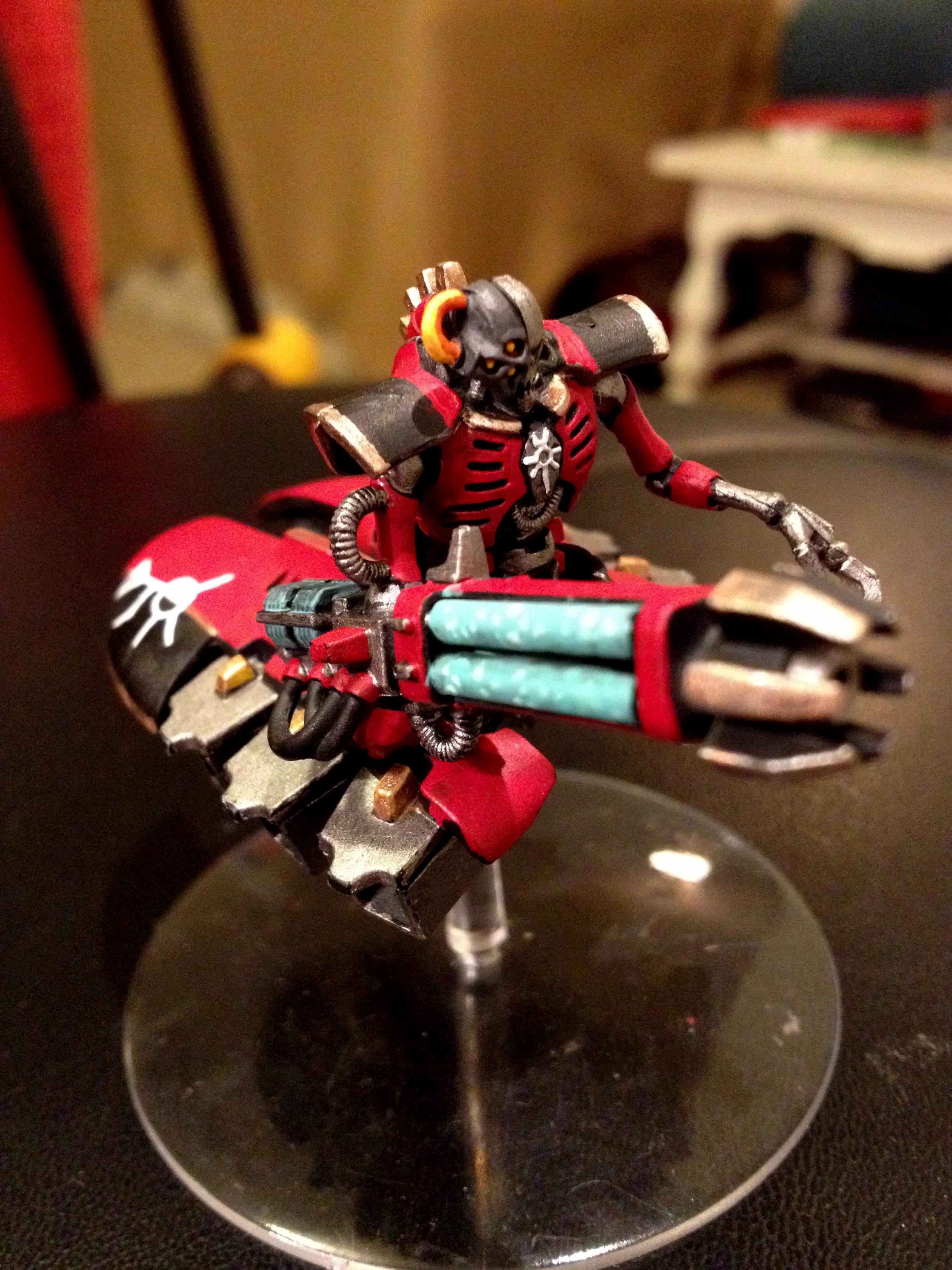 Destroyer, Necrons, Red