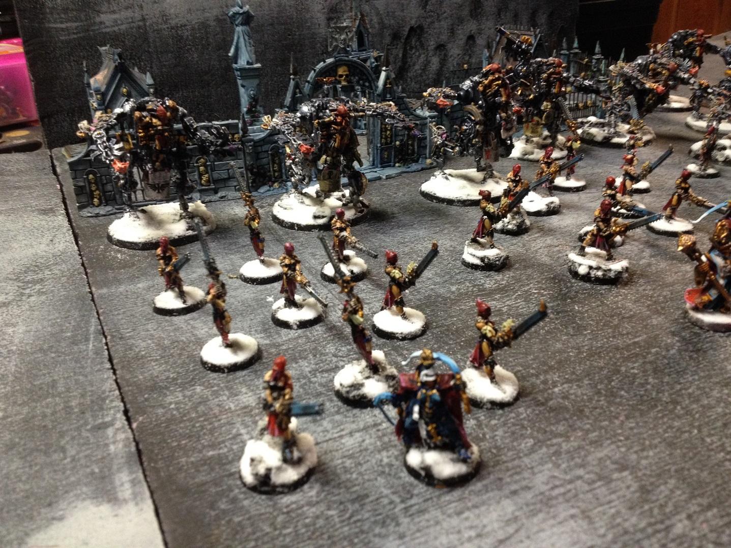 Adeptas, Blurred Photo, Snow, Sororitas