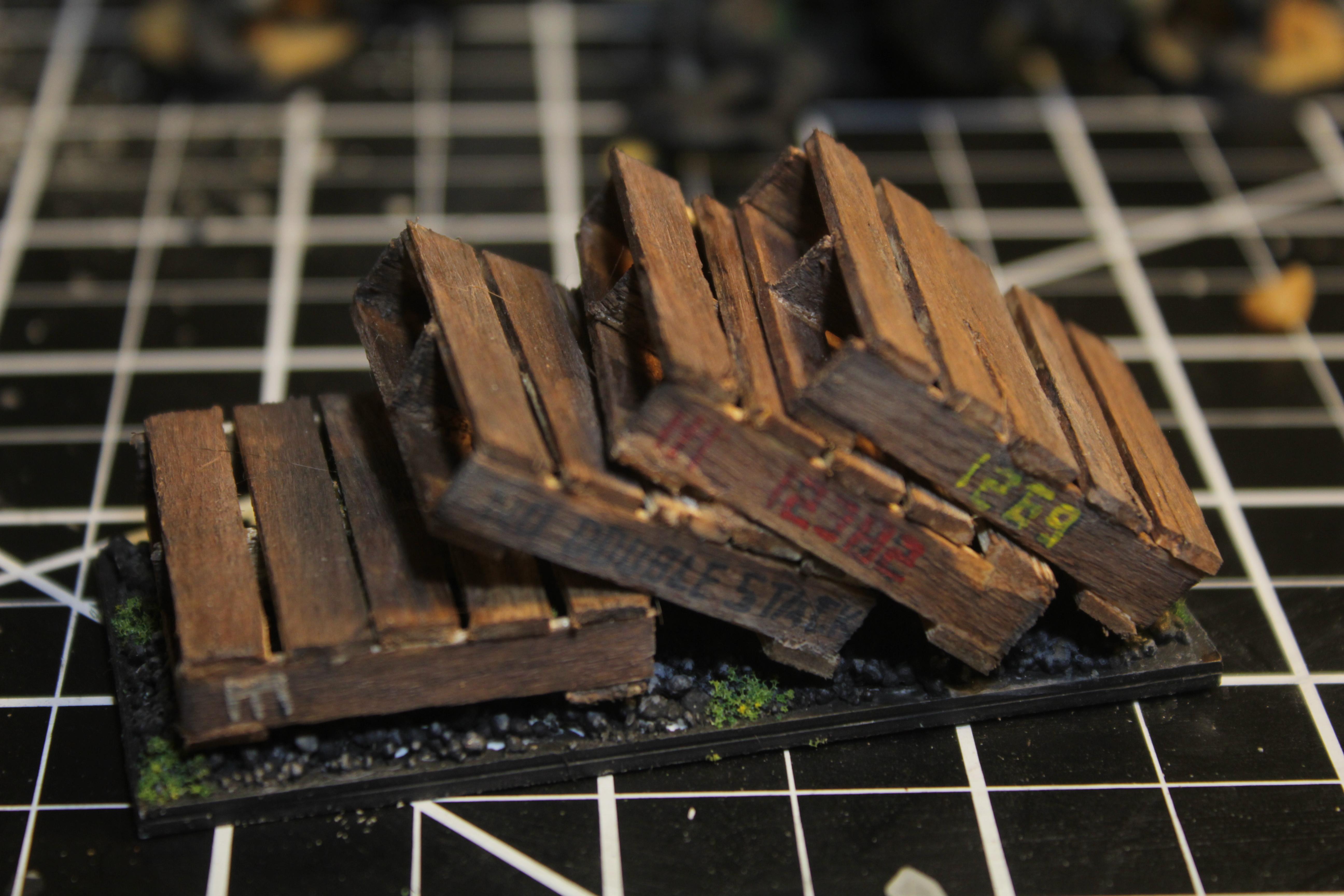 Contest, League Of Extraordinary Riveters, Loer, Orks, Pallets, Scratch Build, Work In Progress