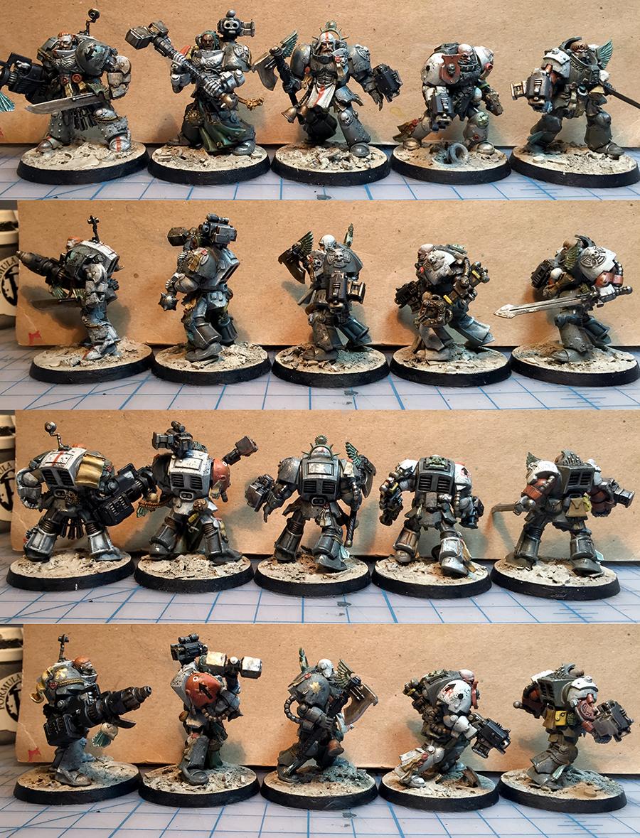 Librarian, Space Marines, Terminator Armor