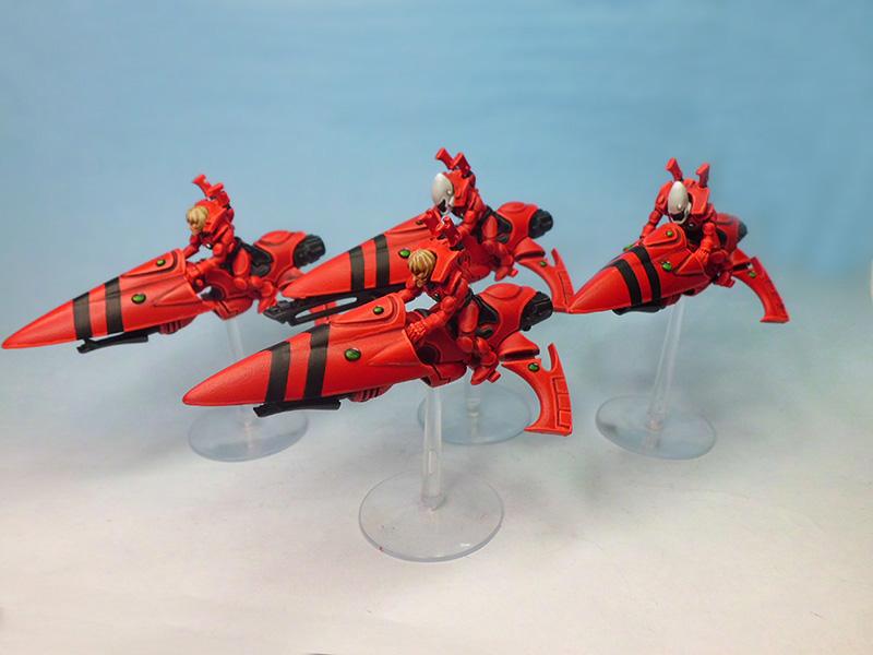 Eldar, Jetbike, Eldar Guardian Jetbikes