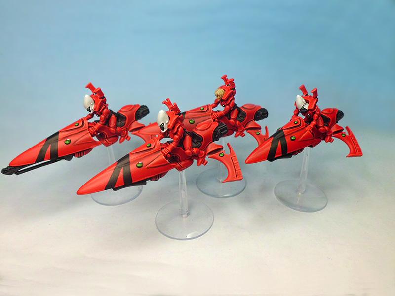 Eldar, Jetbike, Eldar Guardian Jetbikes