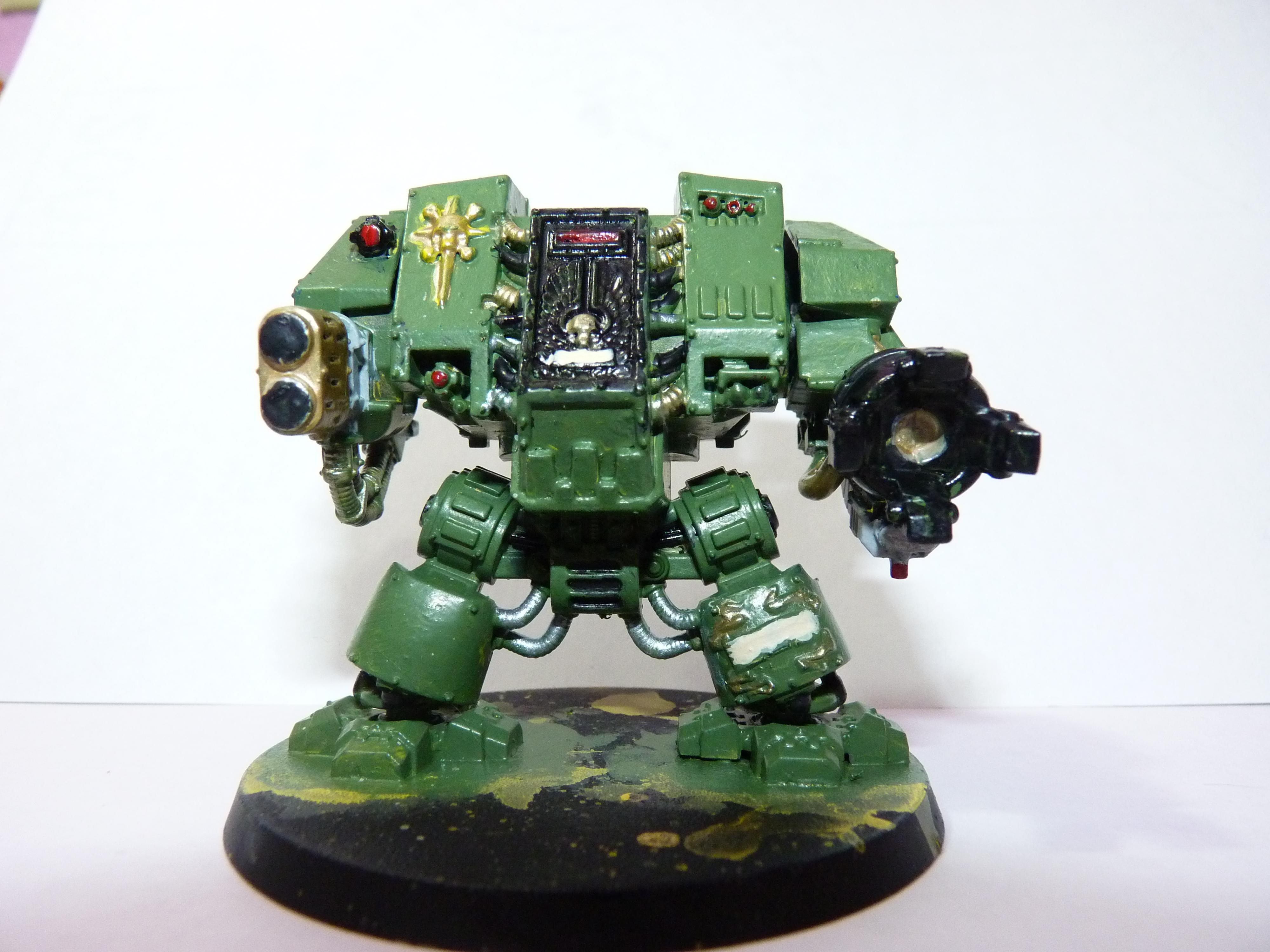 First Try, Models, Poorly Done, Salamanders, Space Marines, Tactical Squad, Thin Your Paints