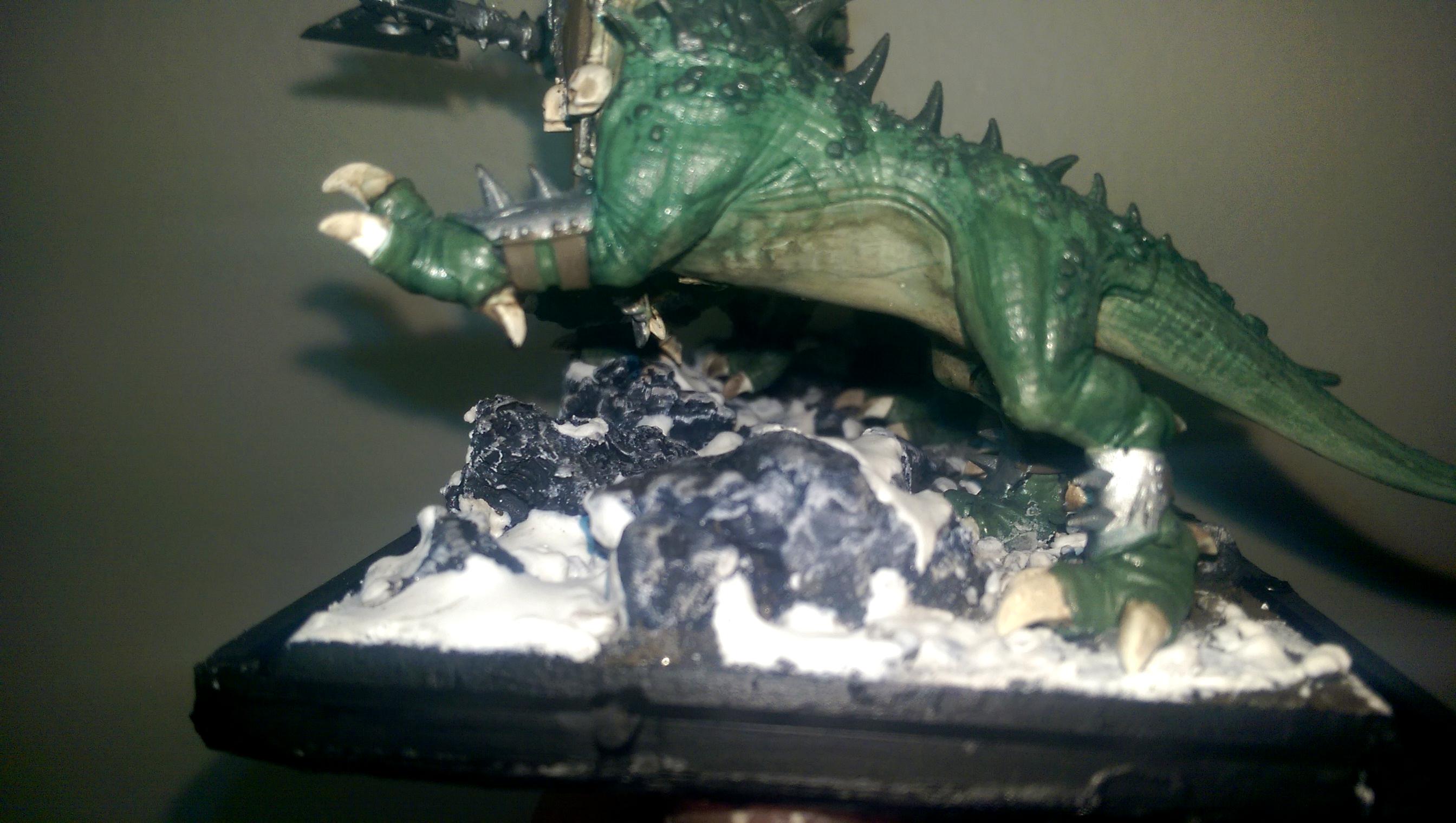 Dragon Ogre, Dragon Ogres, Snow, Terrain, Warriors Of Chaos