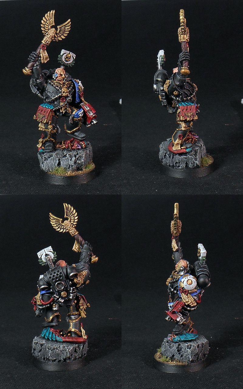 Chaplain, Games Workshop, Spac Marines, Ultra Marines, Warhammer 40,000