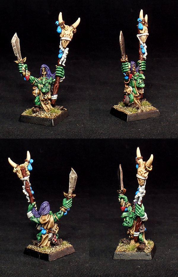 Games Workshop, Goblins, Shaman, Warhammer Fantasy