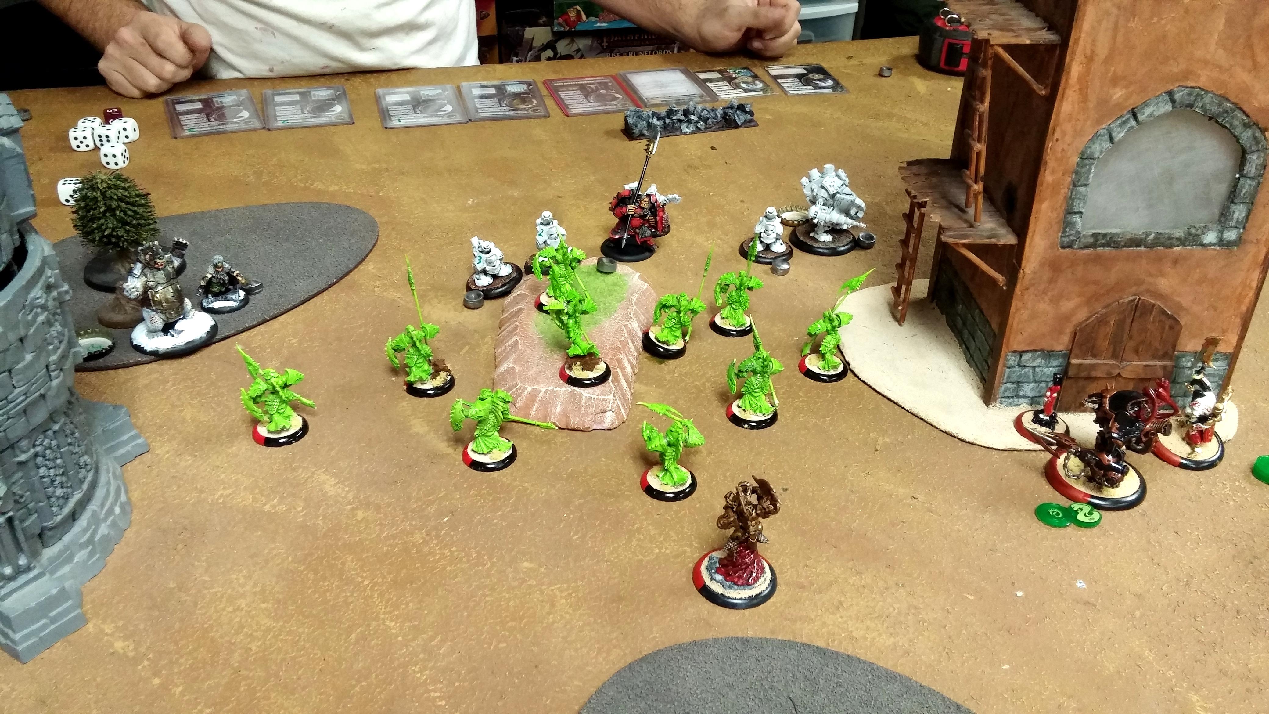 Battle Report, Hordes, Privateer Press, Warmachine