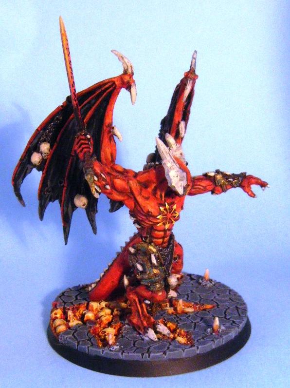 Chaos, D&atilde;&copy;mon, Daemons, Khorne, Red