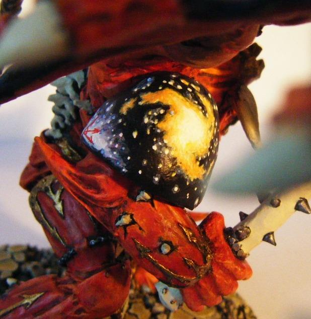 Chaos, D&atilde;&copy;mon, Daemons, Freehand, Khorne, Red