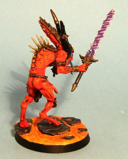 &atilde;&copy;p&atilde;&copy;e, Chaos, D&atilde;&copy;mon, Daemons, H&atilde;&copy;raut, Khorne, Lava, Lave, Red, Sword