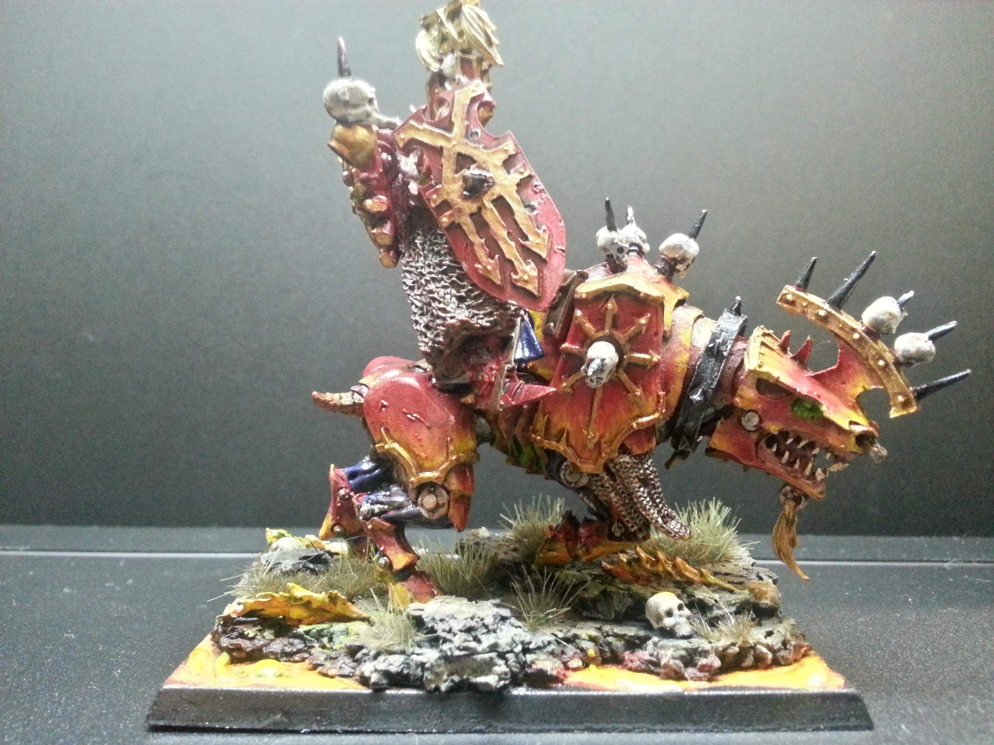 Khorne Lord On A Juggernaught