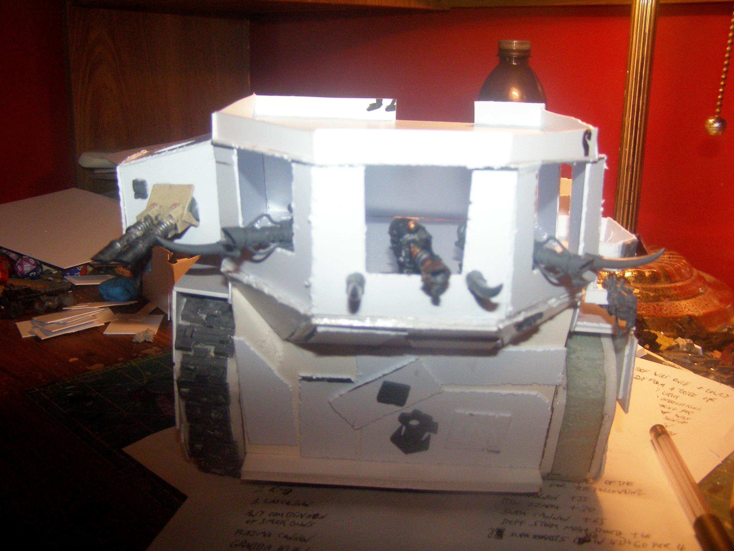 Conversion, Kustom, Orks, Overlord Thraka, Scratch Build