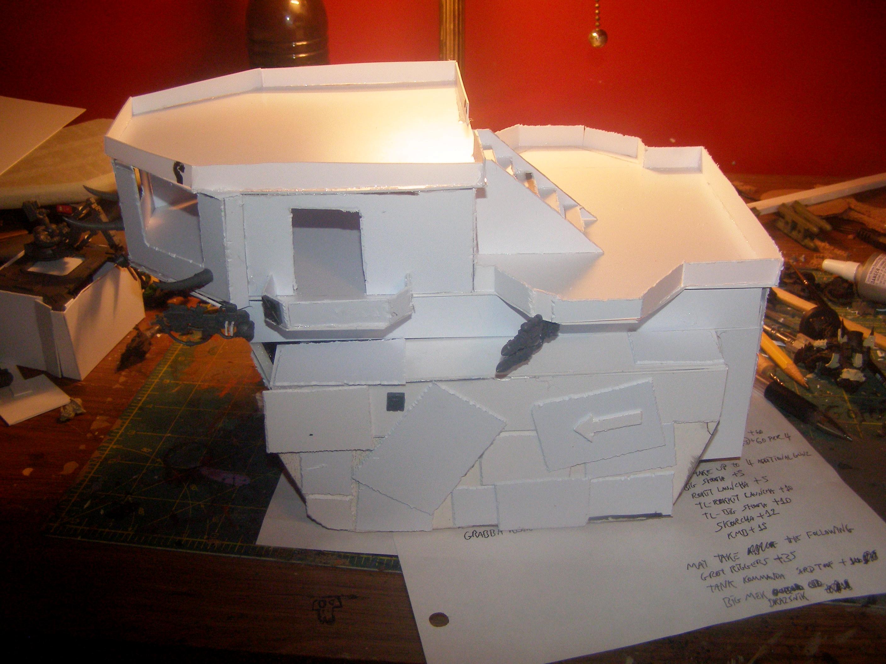 Conversion, Kustom, Orks, Overlord Thraka, Scratch Build