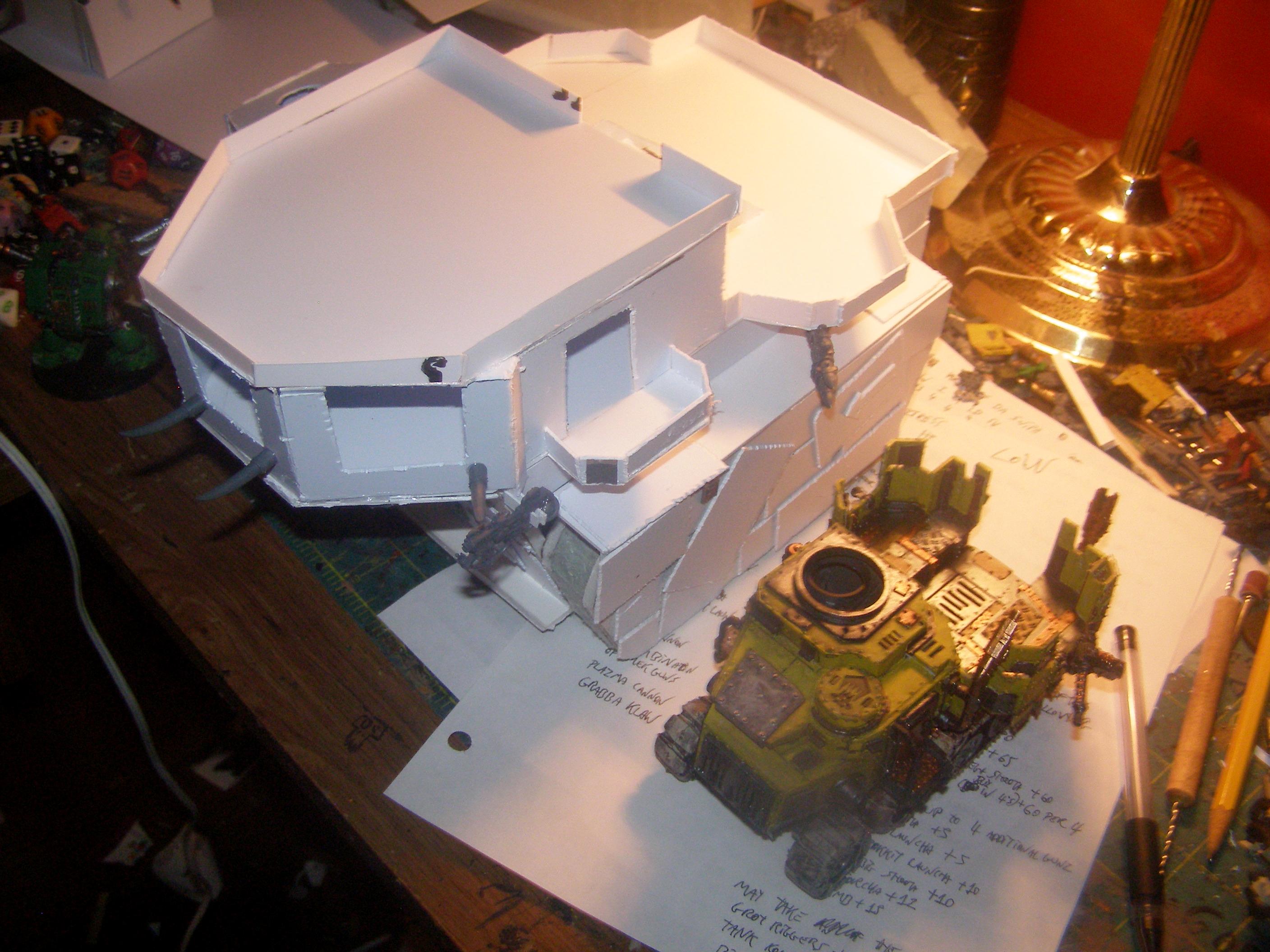 Conversion, Kustom, Orks, Overlord Thraka, Scratch Build