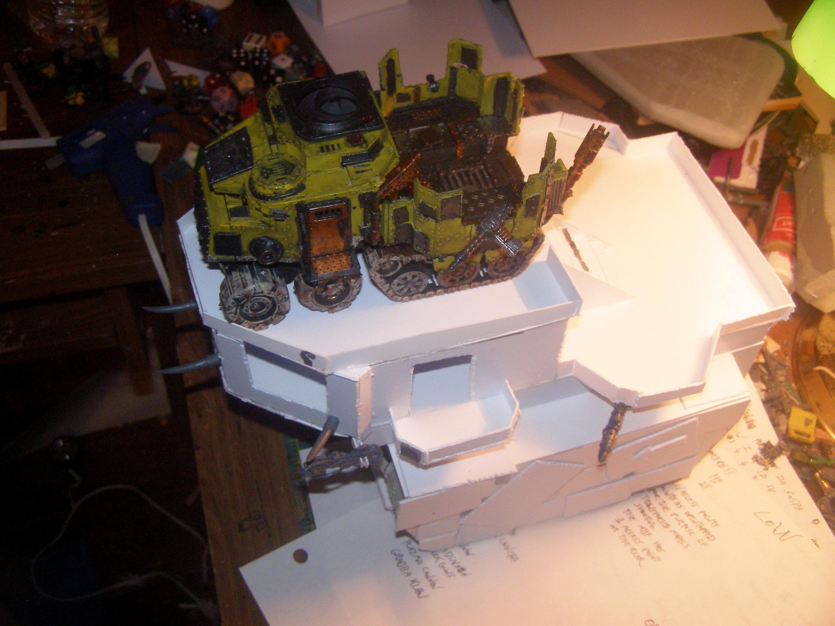 Conversion, Kustom, Orks, Overlord Thraka, Scratch Build