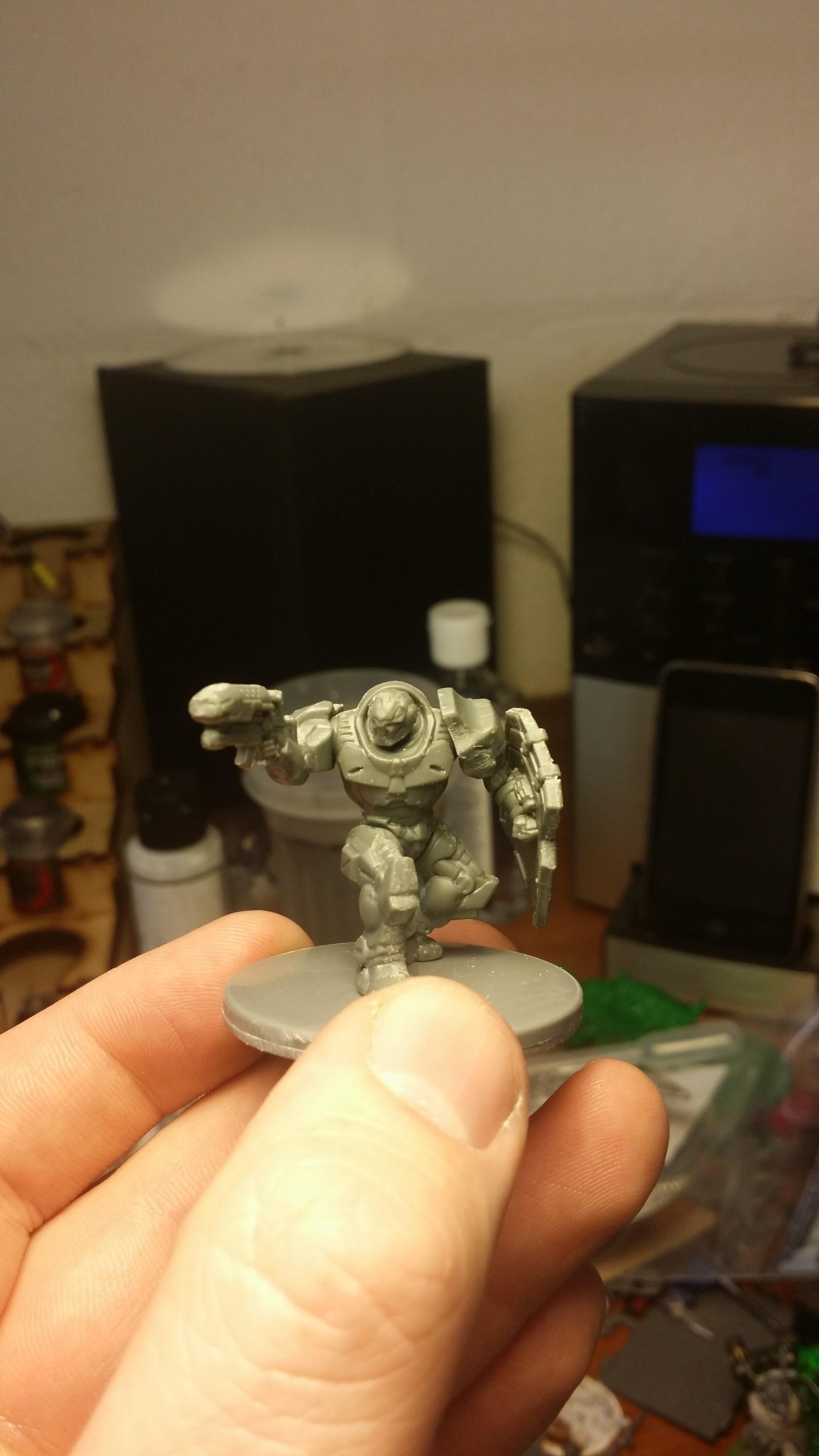 Action pose Peacekeeper