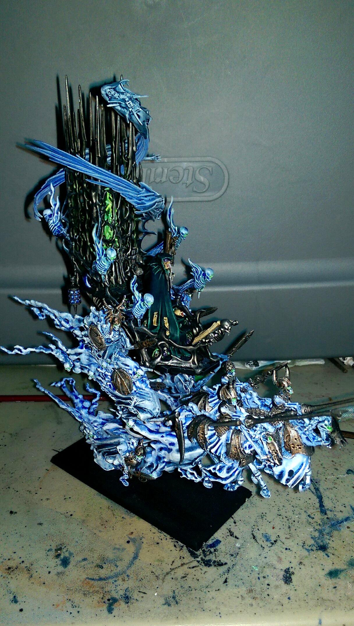Blue, Commissions, Mortis Engine, Spirits, Vampire Counts, Warhammer Fantasy