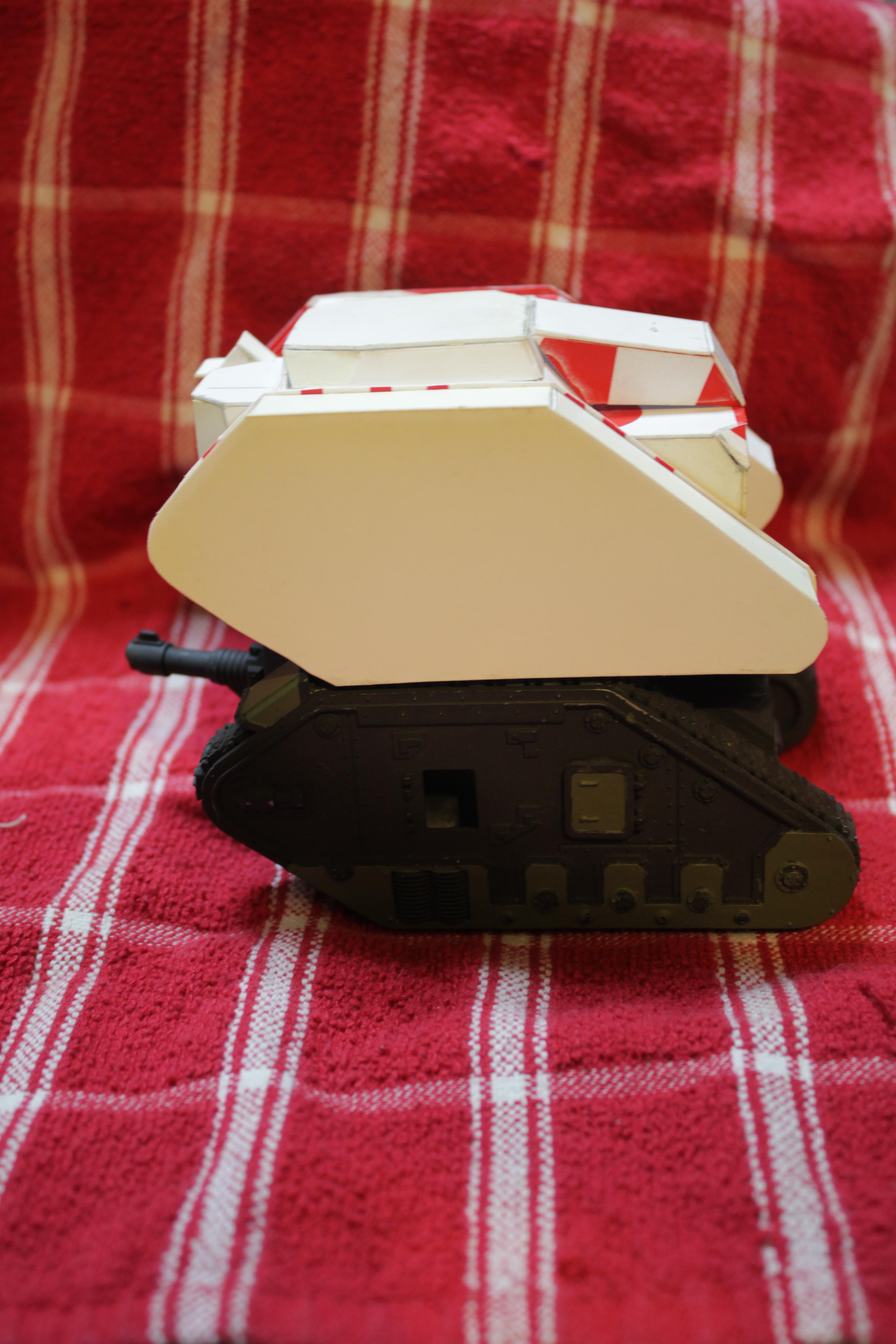 Leman Russ, Plasticard, Scratch Build, Work In Progress
