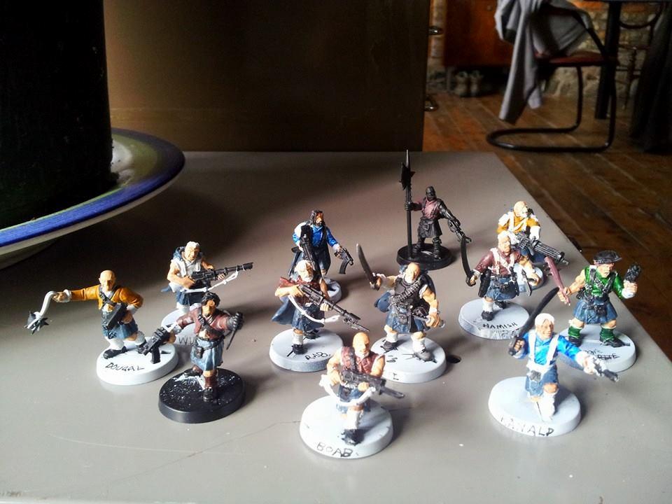 Conversion, Gang, Highlanders, Necromunda, Vic, Victoria, Victoria Miniatures