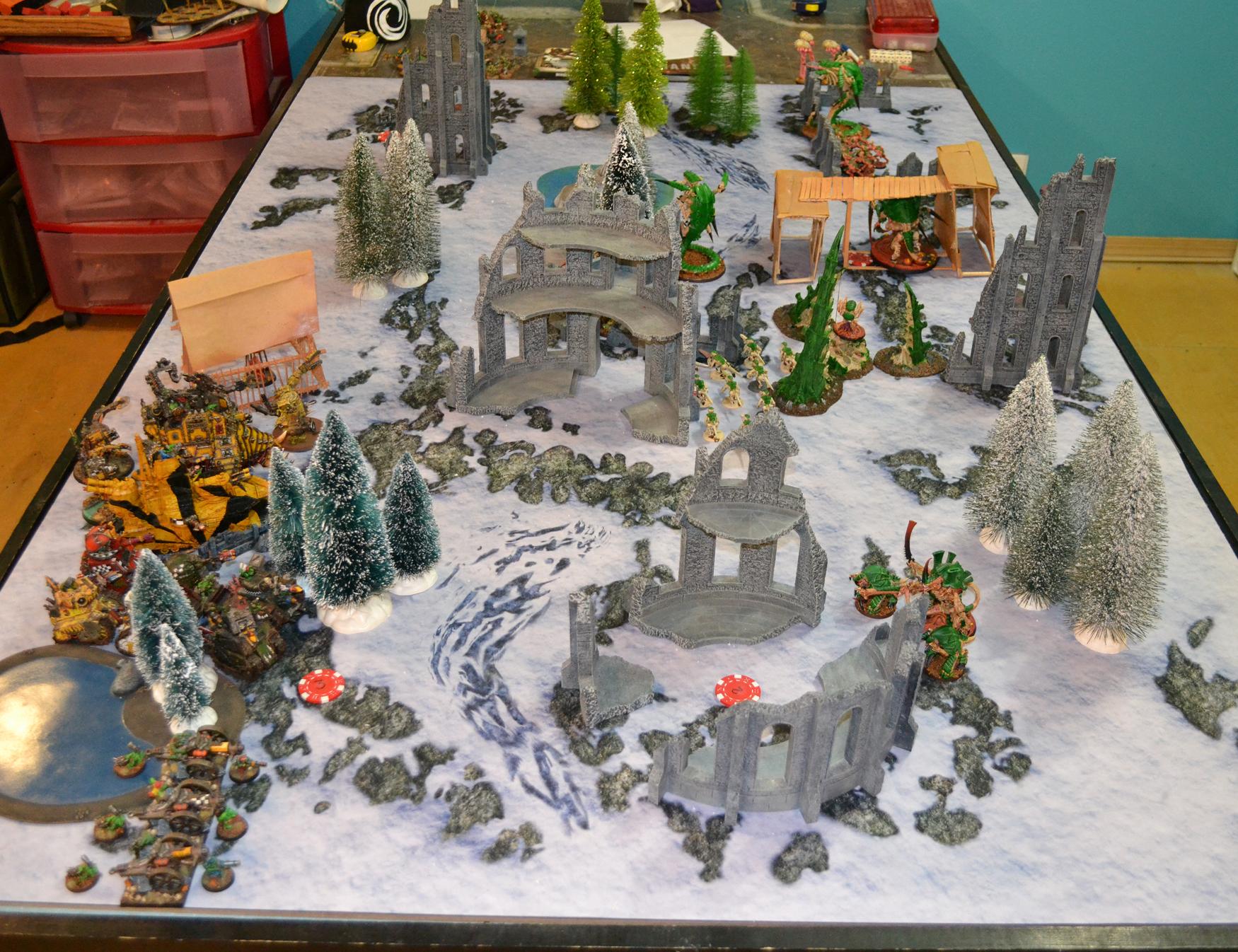 7th Edition, Battle Report, Orks, Tyranids, Warhammer 40,000