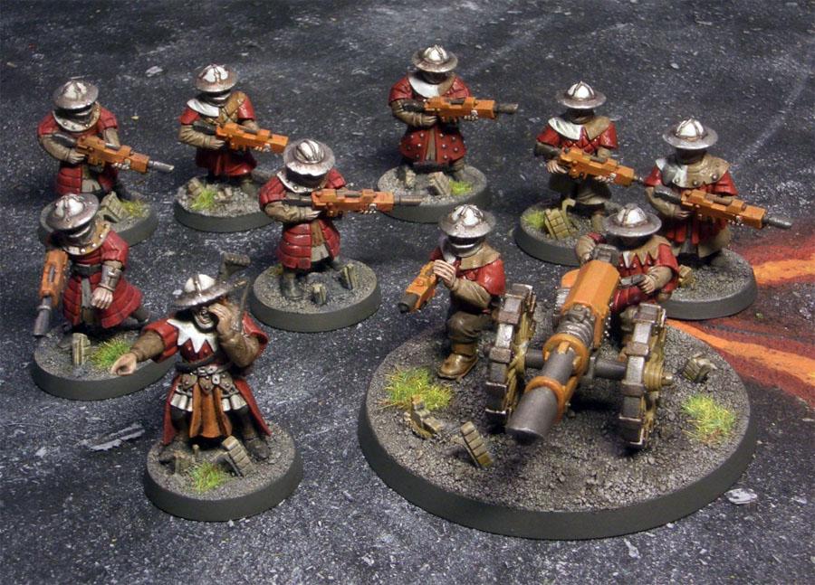 Feudal world Bret Guardsmen