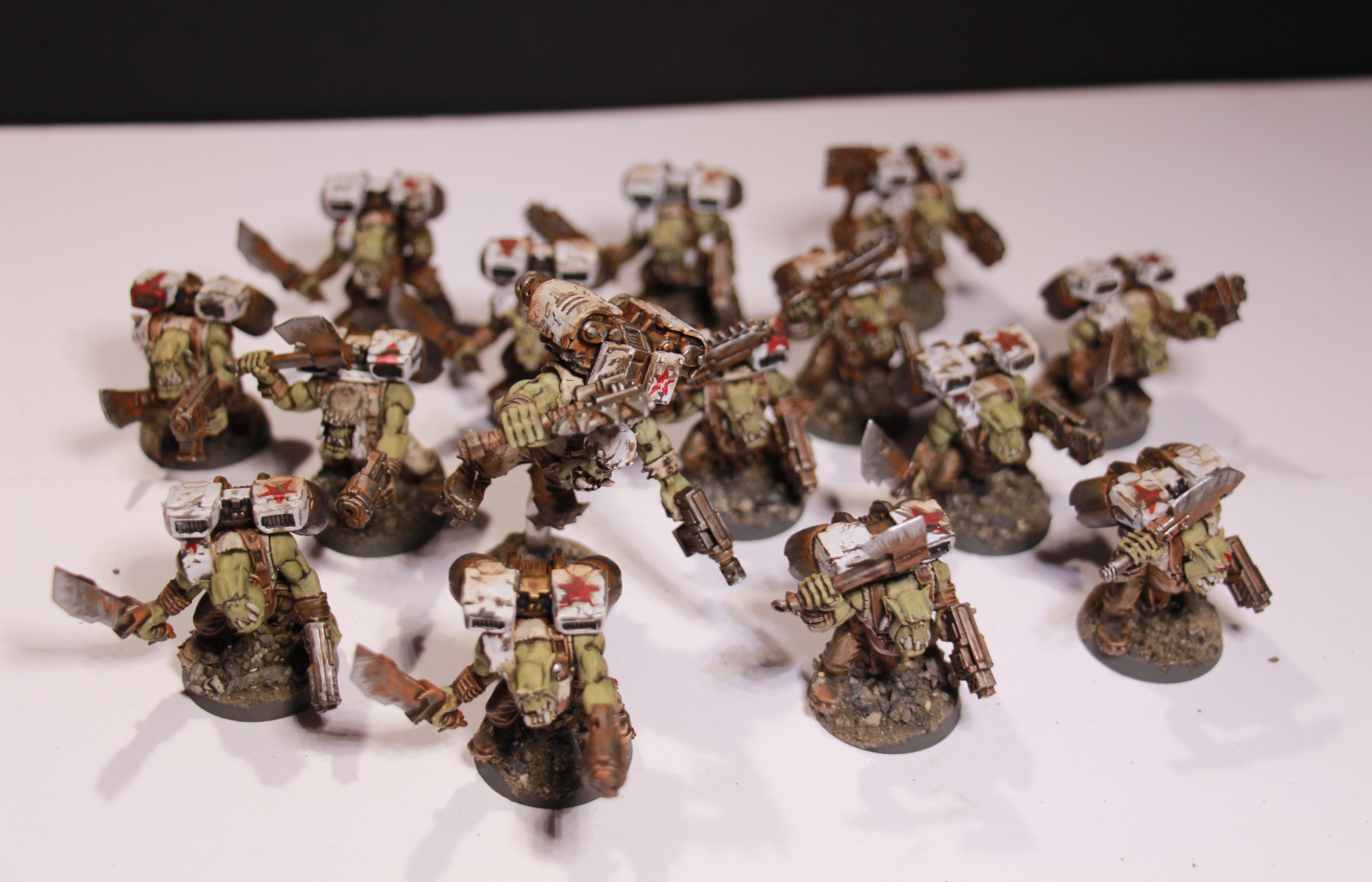 Orks, Soviet, Stormboys, White