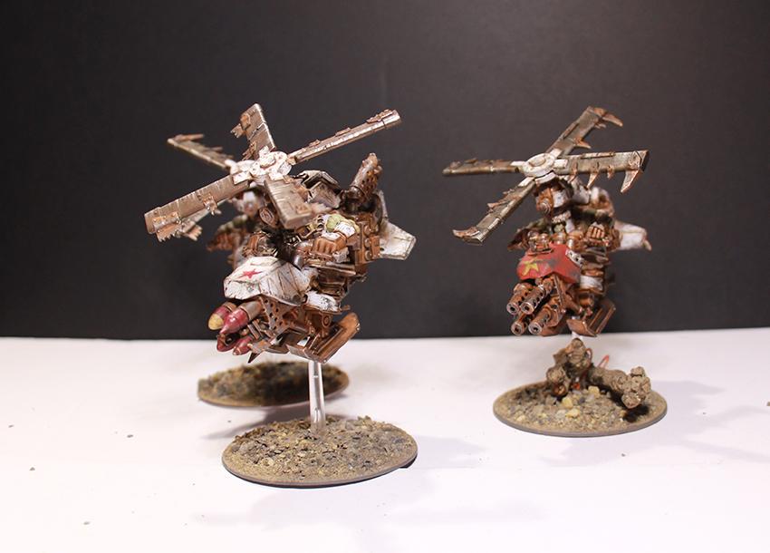 Deffkopta, Orks, Soviet, White
