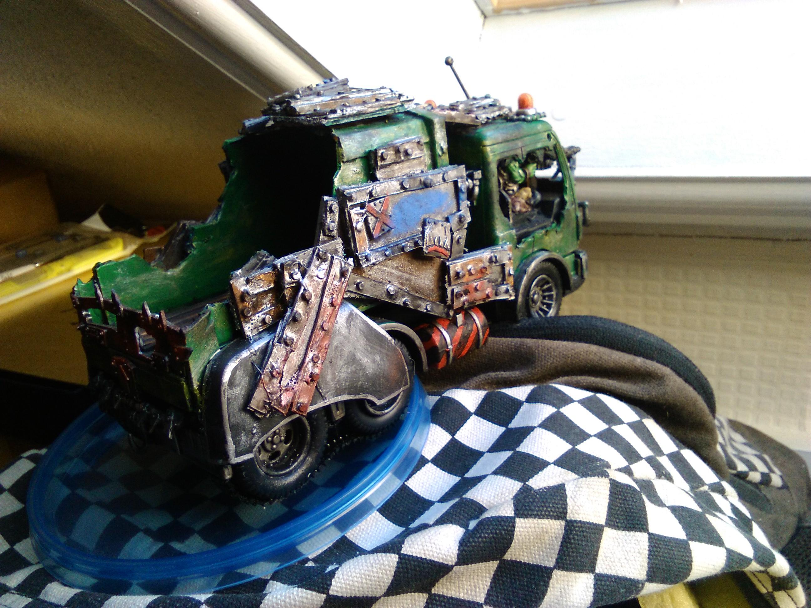 Conversion, Orks, Scratch Build, Trukk