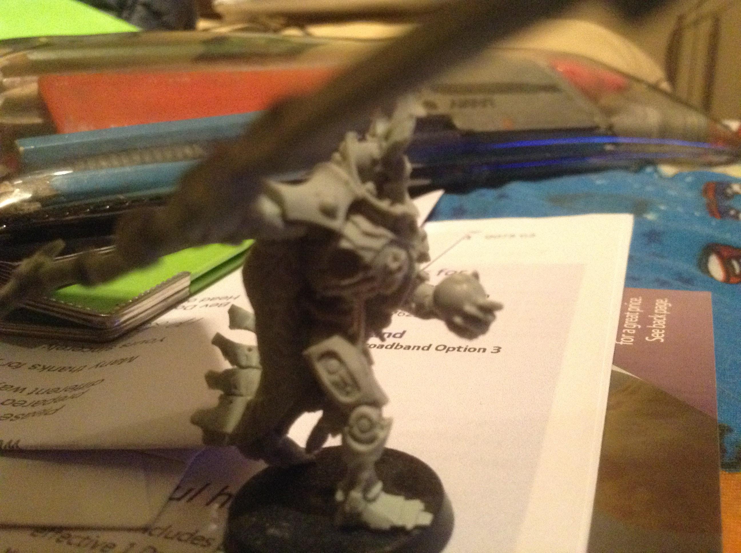 The hole in the torso (ignore the lack of gravity)