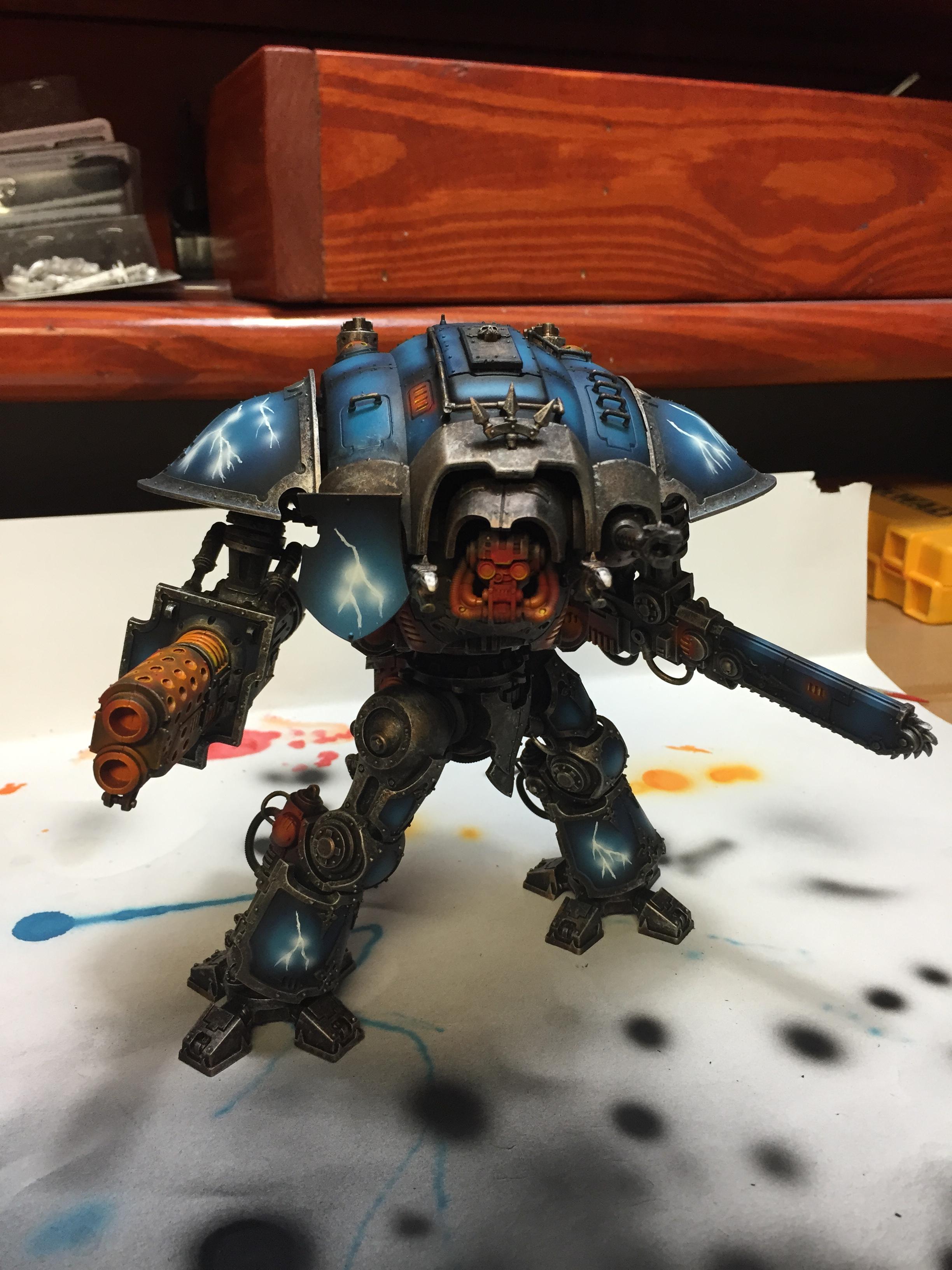 Chaos, Chaos Space Marines, Imperial Knight, Knights, Night Lords