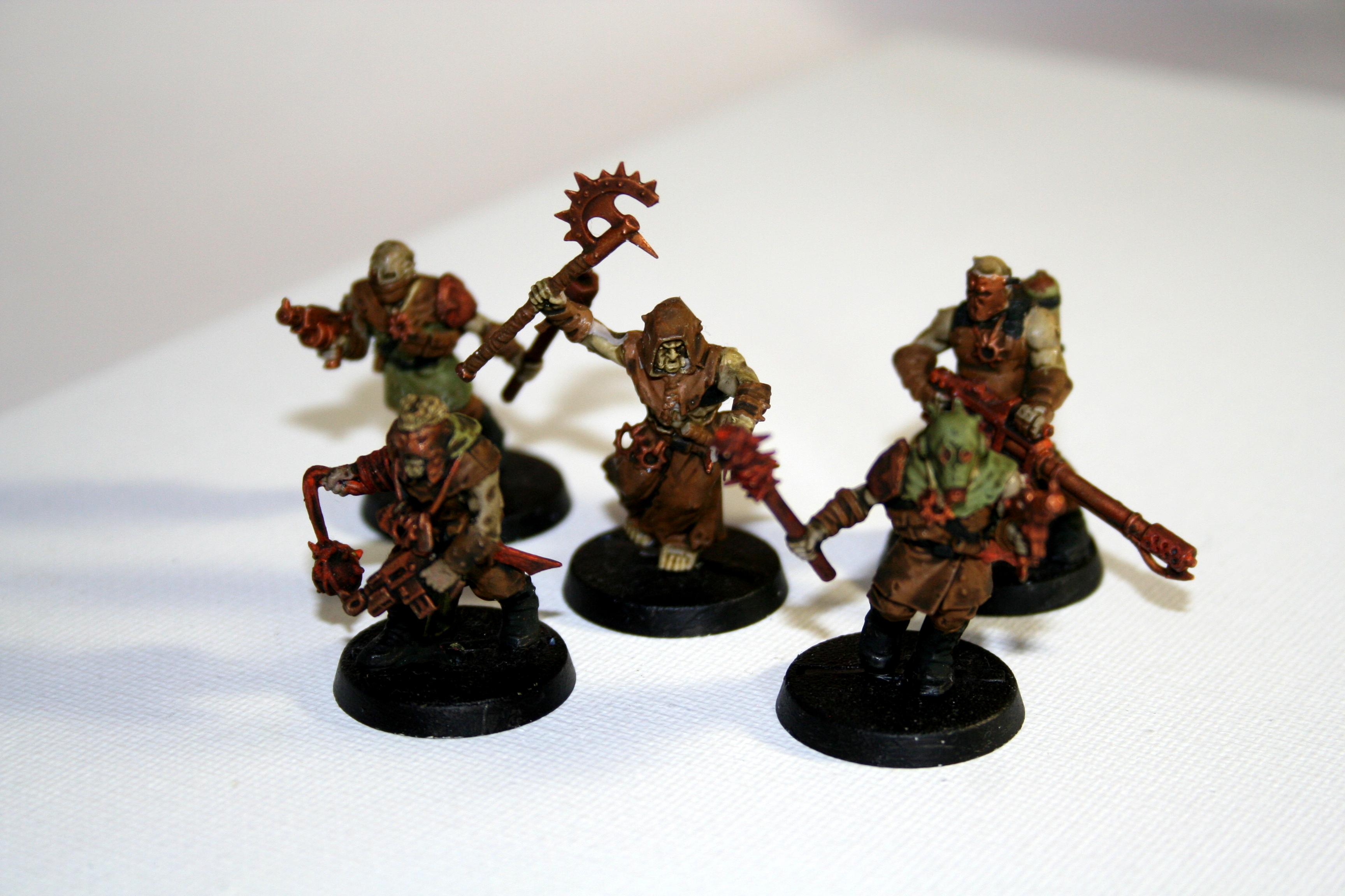Chaos Space Marines, Cultists, Ghost Eyes, Nurgle