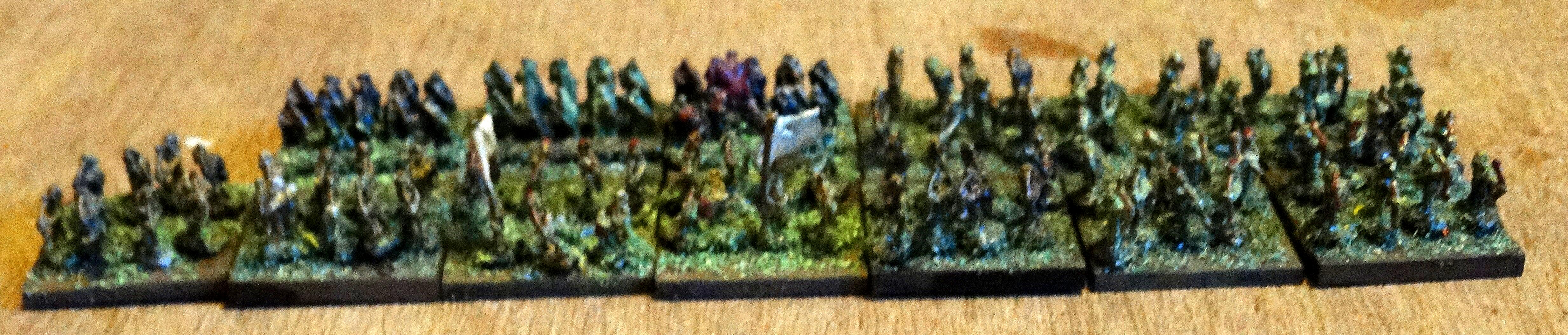 6mm, Undead, Bowmen