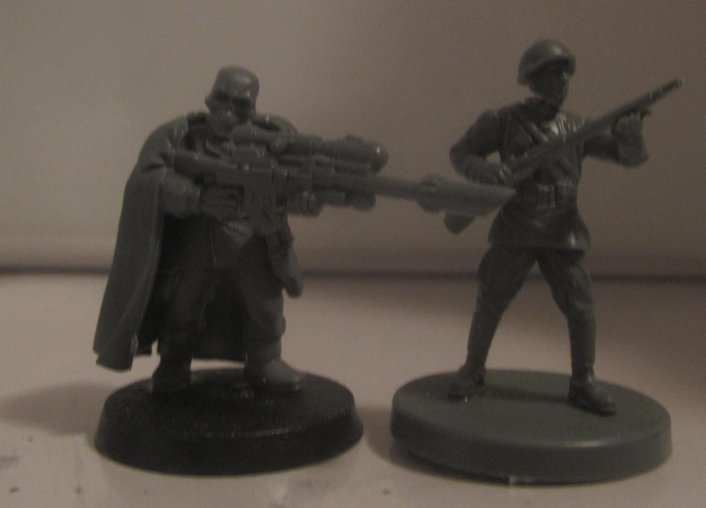 Cadians, Imperian Guard, Red Army, Scale, Survivors, Wargames Factory