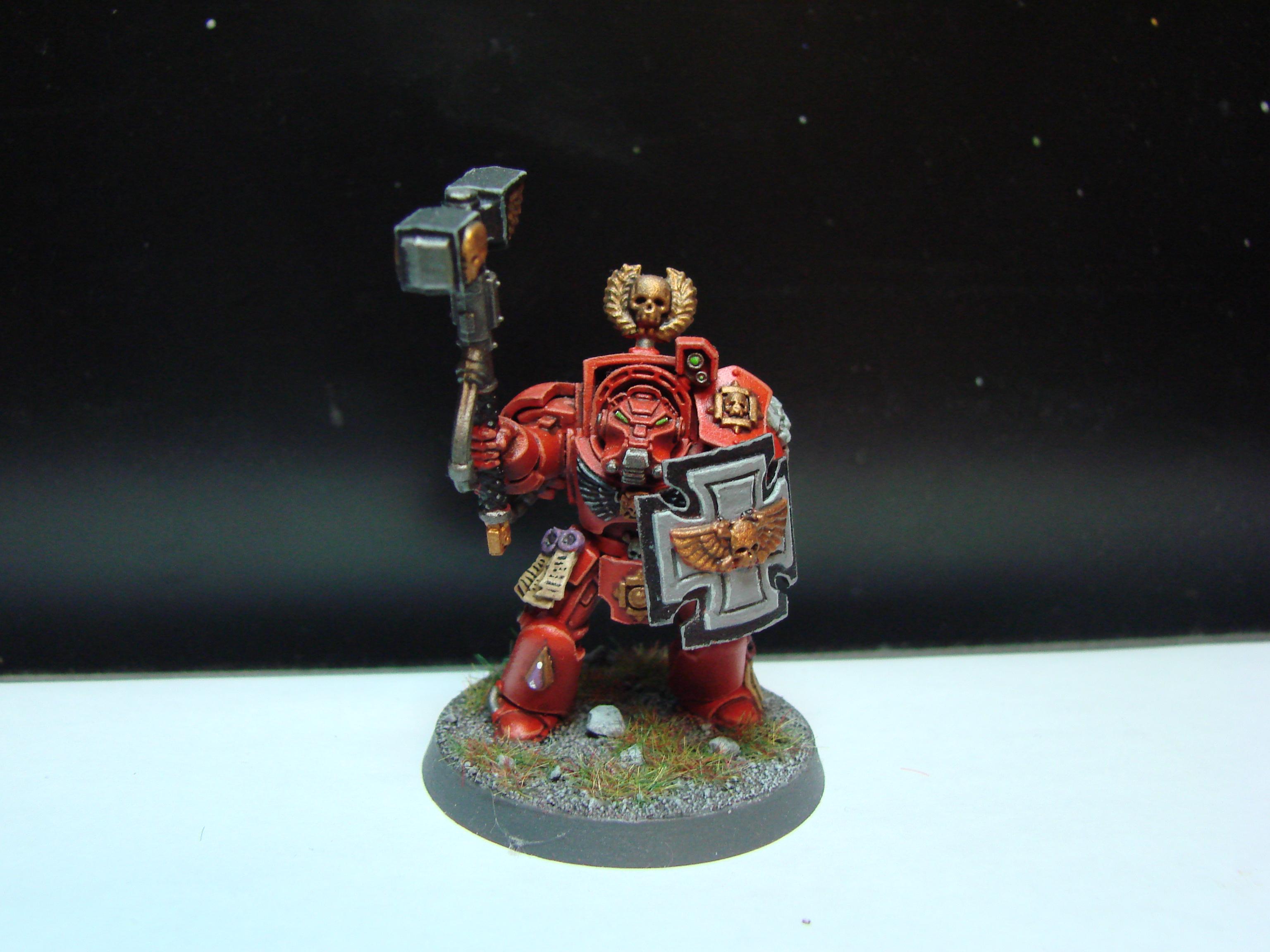 Blood Angels, Storm Shield, Terminator Armor, Thunder Hammer