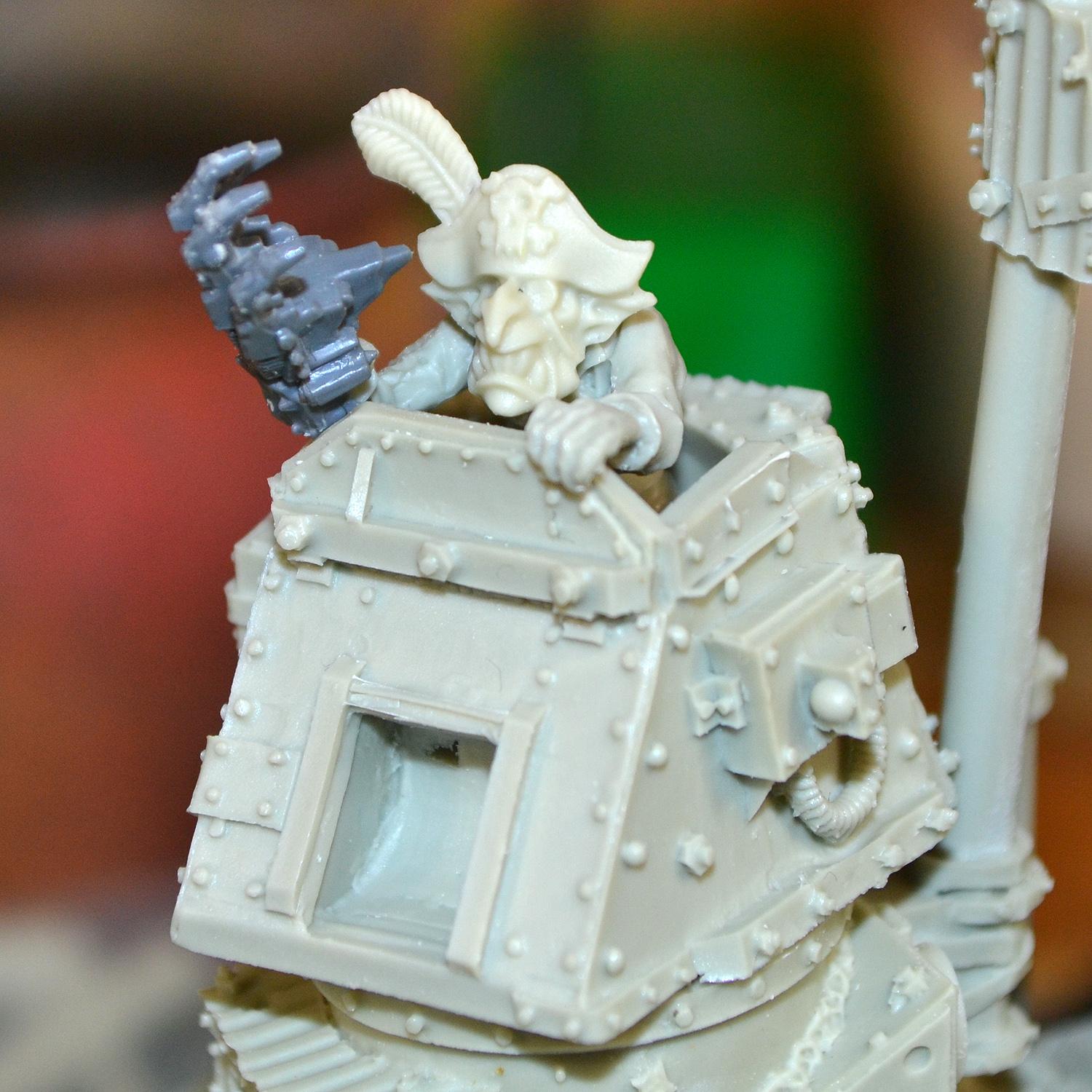 Forge World, Grot Mega Tank, Orks, Warhammer 40,000, Work In Progress